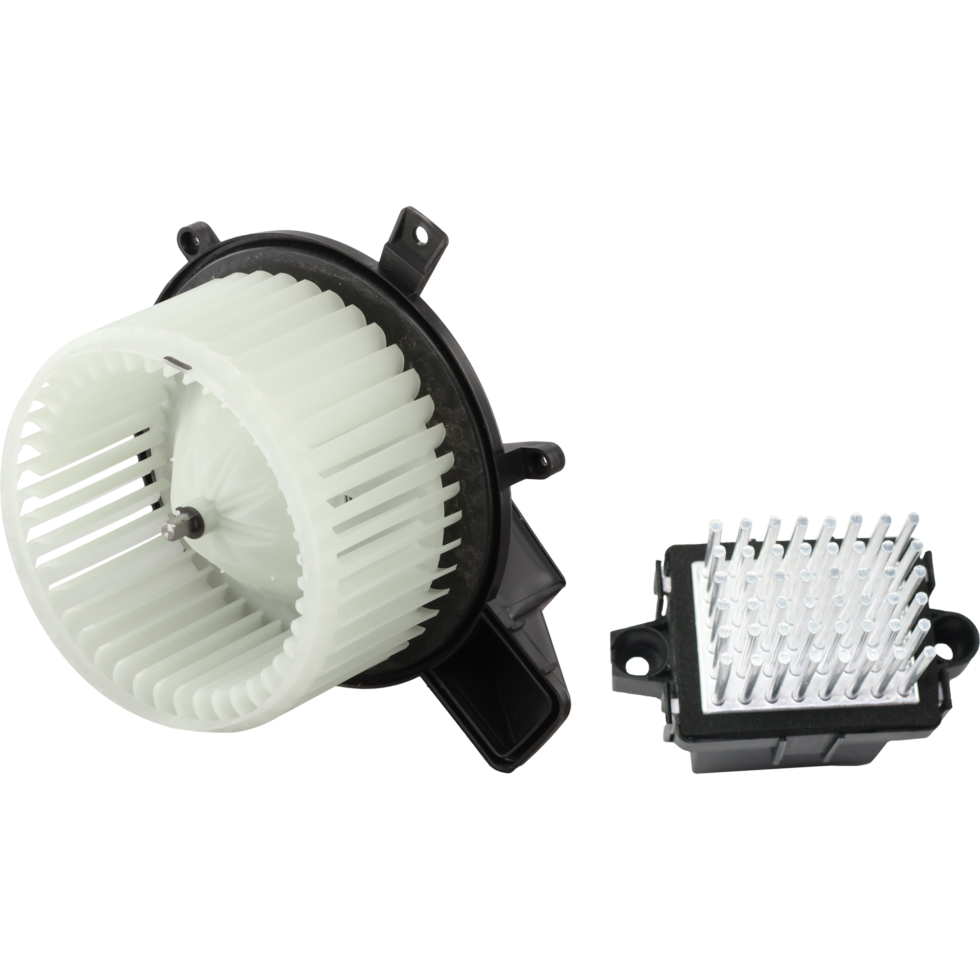 AM CHRYSLER 300 CHARGER 08-13 BLOWER MOTOR Assembly 2 pc kit with Blower Motor Resistor SKU KIT J021424-47 Partslink CH3126140 OEM 68037308AA 68238029AA 68029736