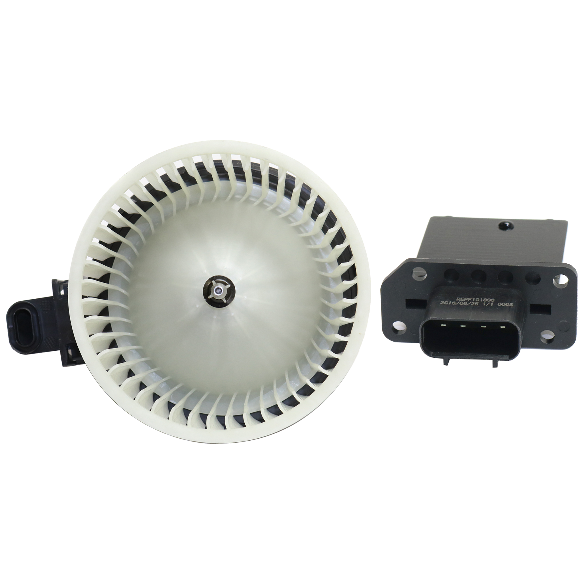 AM ESCAPE 08-12 MARINER 08-11 BLOWER MOTOR Assembly 2 pc kit with Blower Motor Resistor SKU KIT J021424-77 OEM 8L8Z19805C 3F2Z18591AA