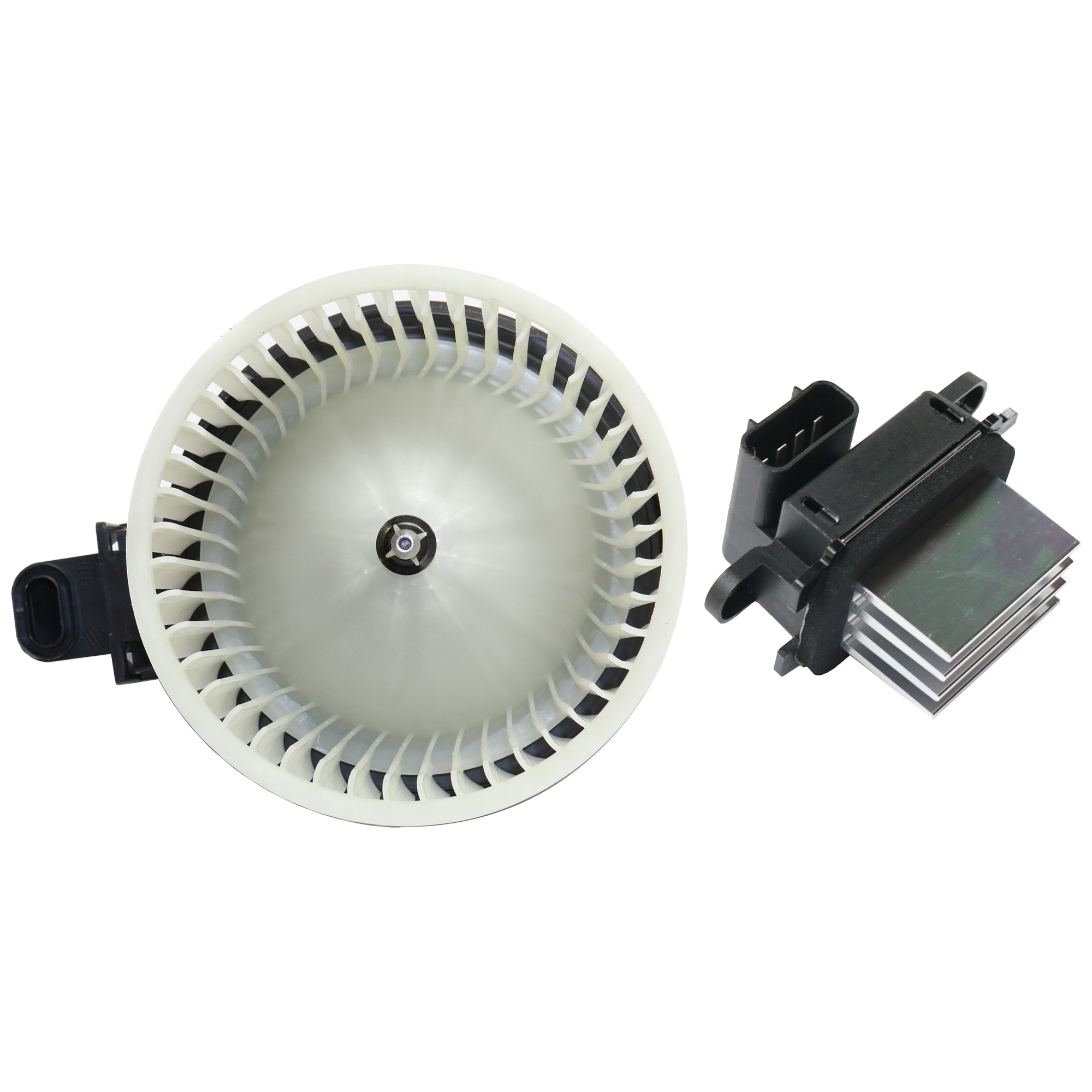AM ESCAPE 08-12 MARINER 08-11 BLOWER MOTOR Assembly 2 pc kit w Blower Motor Resistor SKU KIT J021424-78 OEM 8L8Z19805C 7C3Z19E624B 7C3Z19E