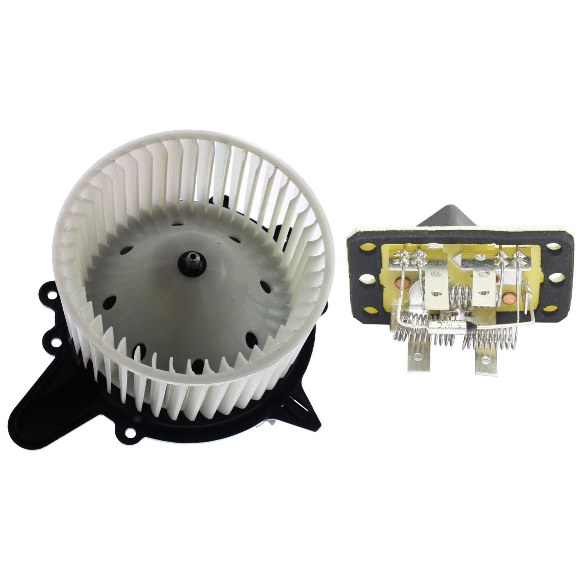 AM F 150-97-03 EXPEDITION 97-02 BLOWER MOTOR Assembly 2 pc kit with Blower Motor Resistor SKU KIT J021424-92 OEM XL7Z19805EA 20245-20302-973015