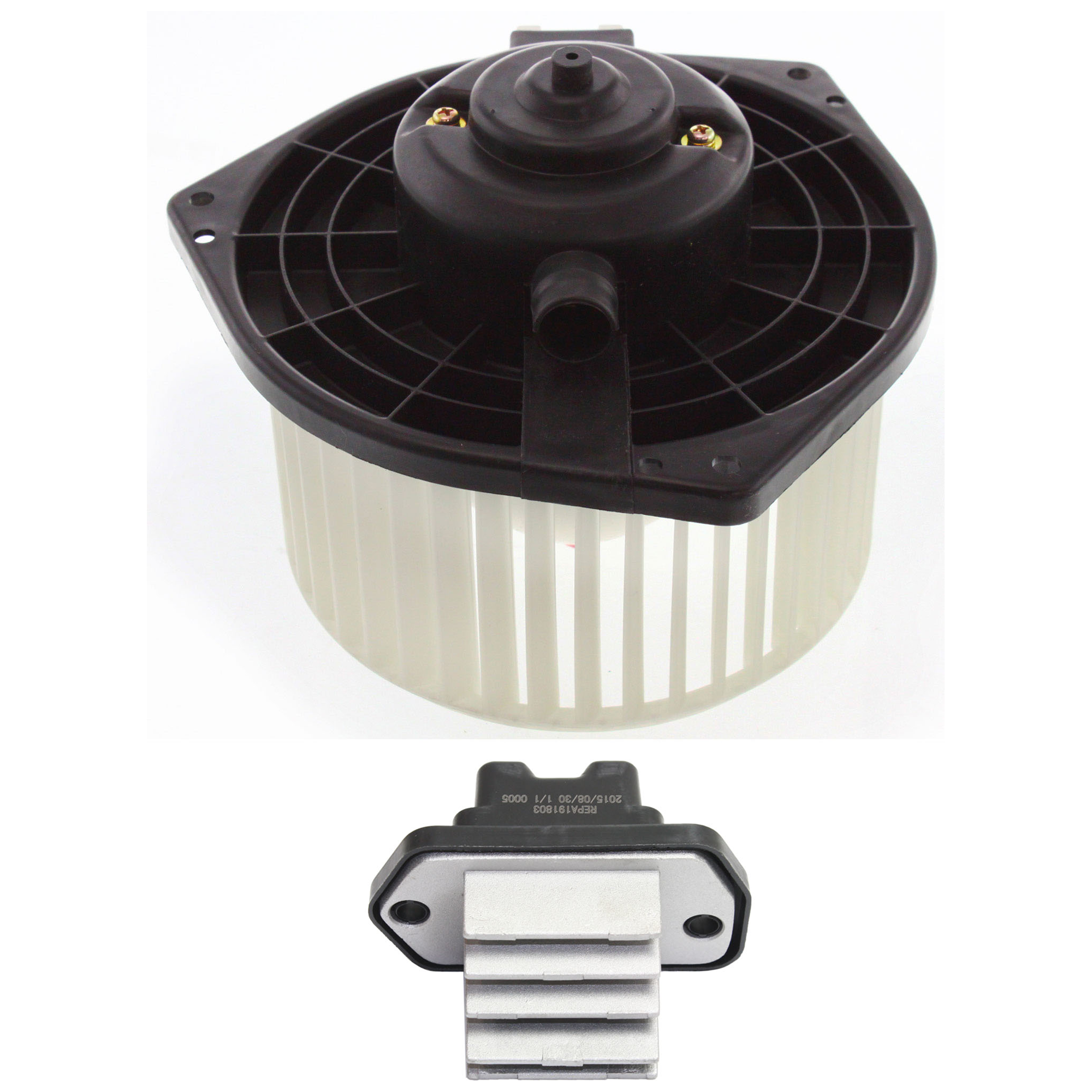 AM ACCORD COUPE 03-07 TL 04-08 BLOWER MOTOR 2 pc Kit with Blower Motor Resistor SKU KIT J030418-18 OEM 79310SDNA01-79310SEPA02-20270