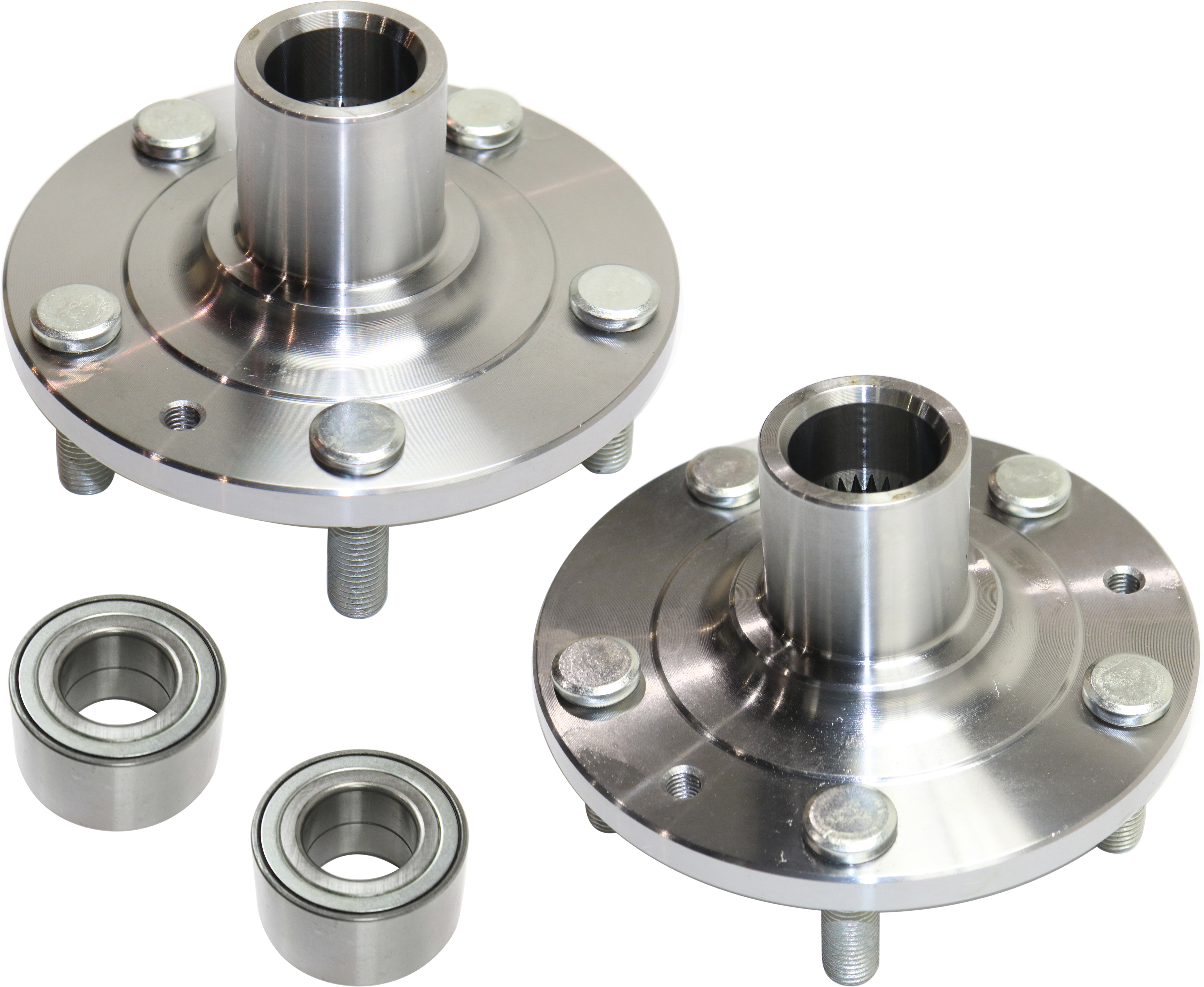 AM FUSION 06-12 MILAN 06-11 MKZ 07-12 FRONT OR REAR HUB ASSEMBLY RH AND LH 4 pc Kit with Wheel Bearings SKU KIT J031117-23
