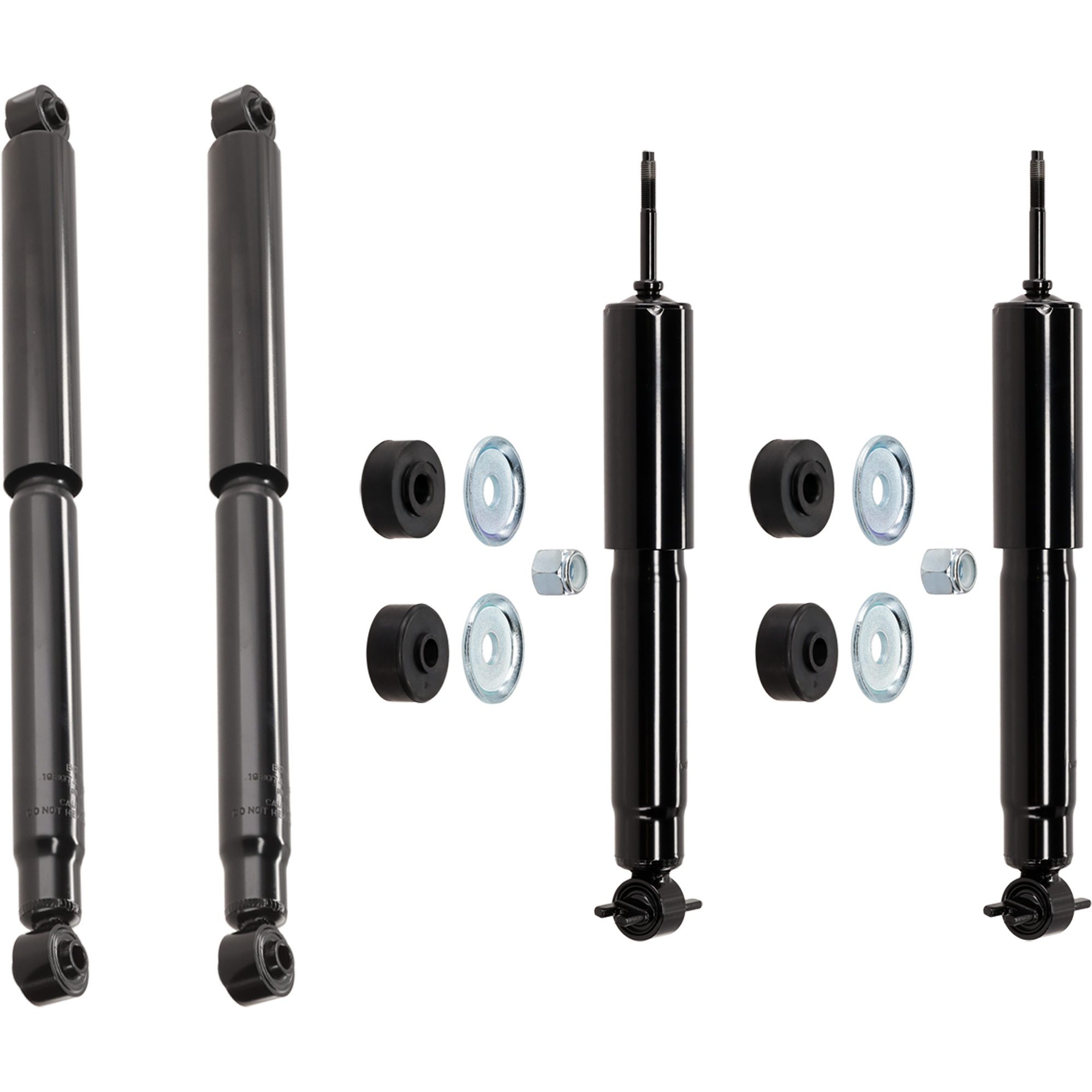 AM SIERRA 1500 CLASSIC 07-07 FRONT AND REAR SHOCK RH AND LH Gas Charged Twin tube Set of 4 SKU KIT J042523-01 OEM 37149 G63783-52855791AC 528534