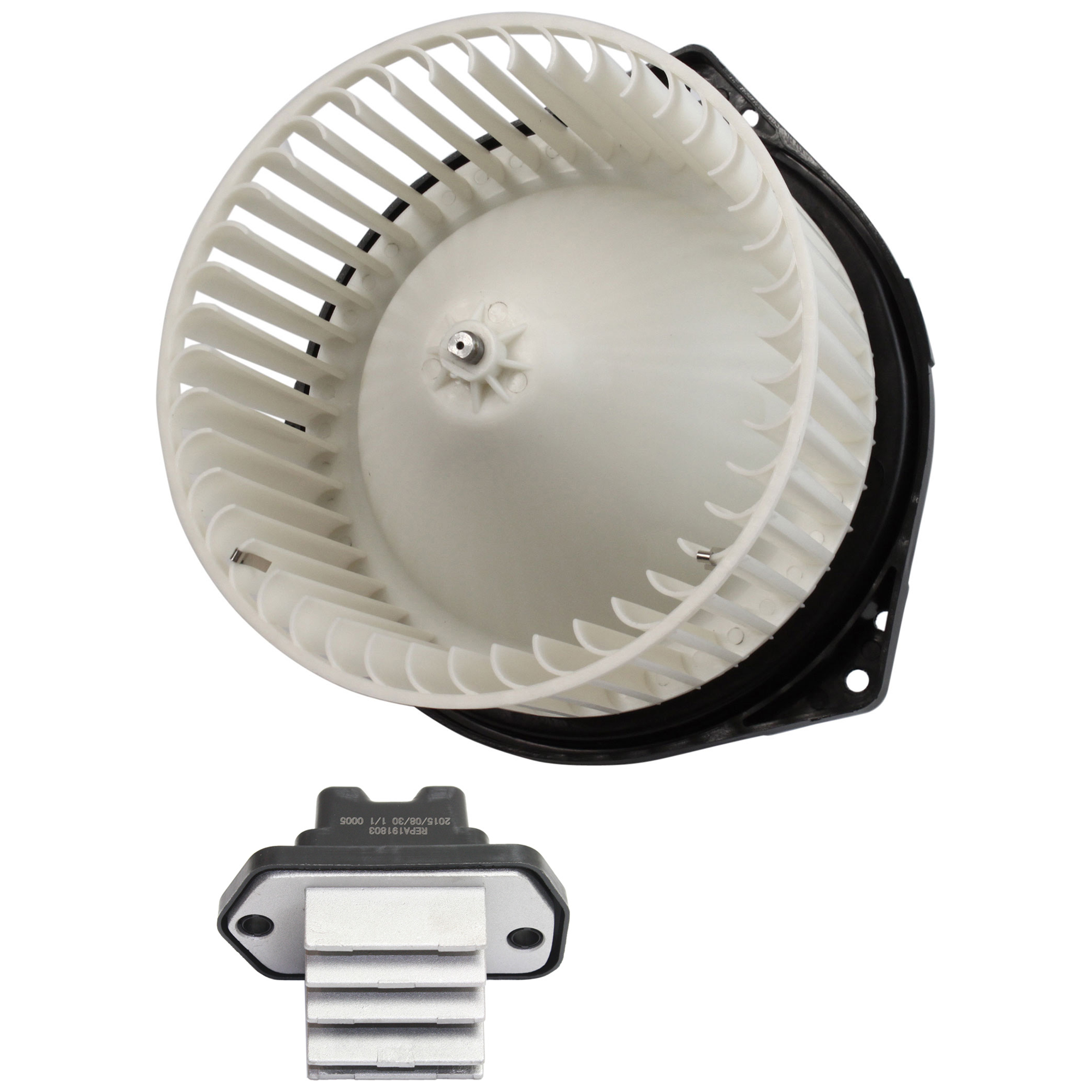 AM RSX 02-06 FRONT BLOWER MOTOR 2 pc kit with Blower Motor Resistor SKU KIT J042617-10 OEM 79310S6MA42-20270-300124-97308