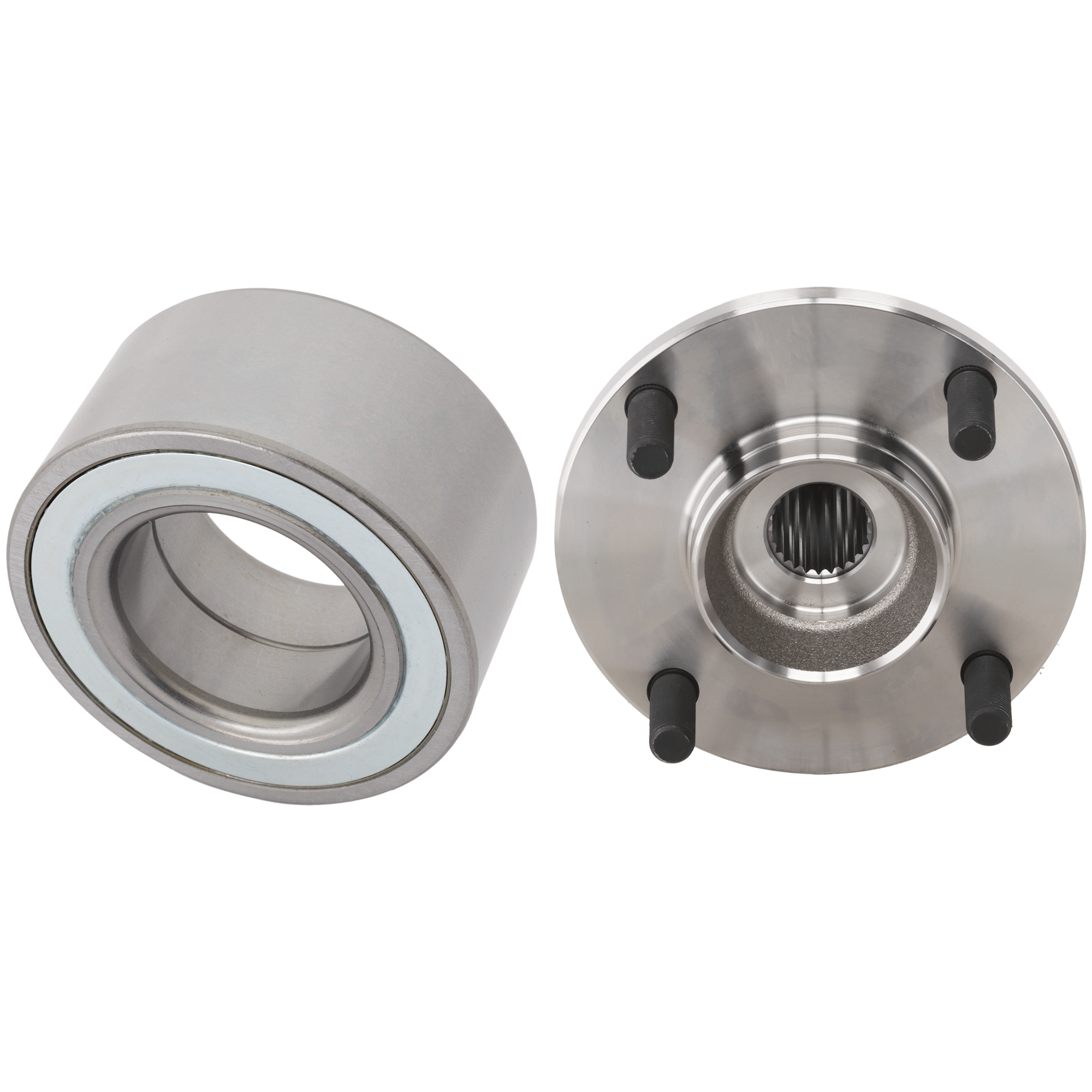 AM SENTRA 00-06 FRONT HUB ASSEMBLY RH AND LH 4 Studs 2 pc Kit Front Wheel Drive w Wheel Bearing SKU KIT J050218-03