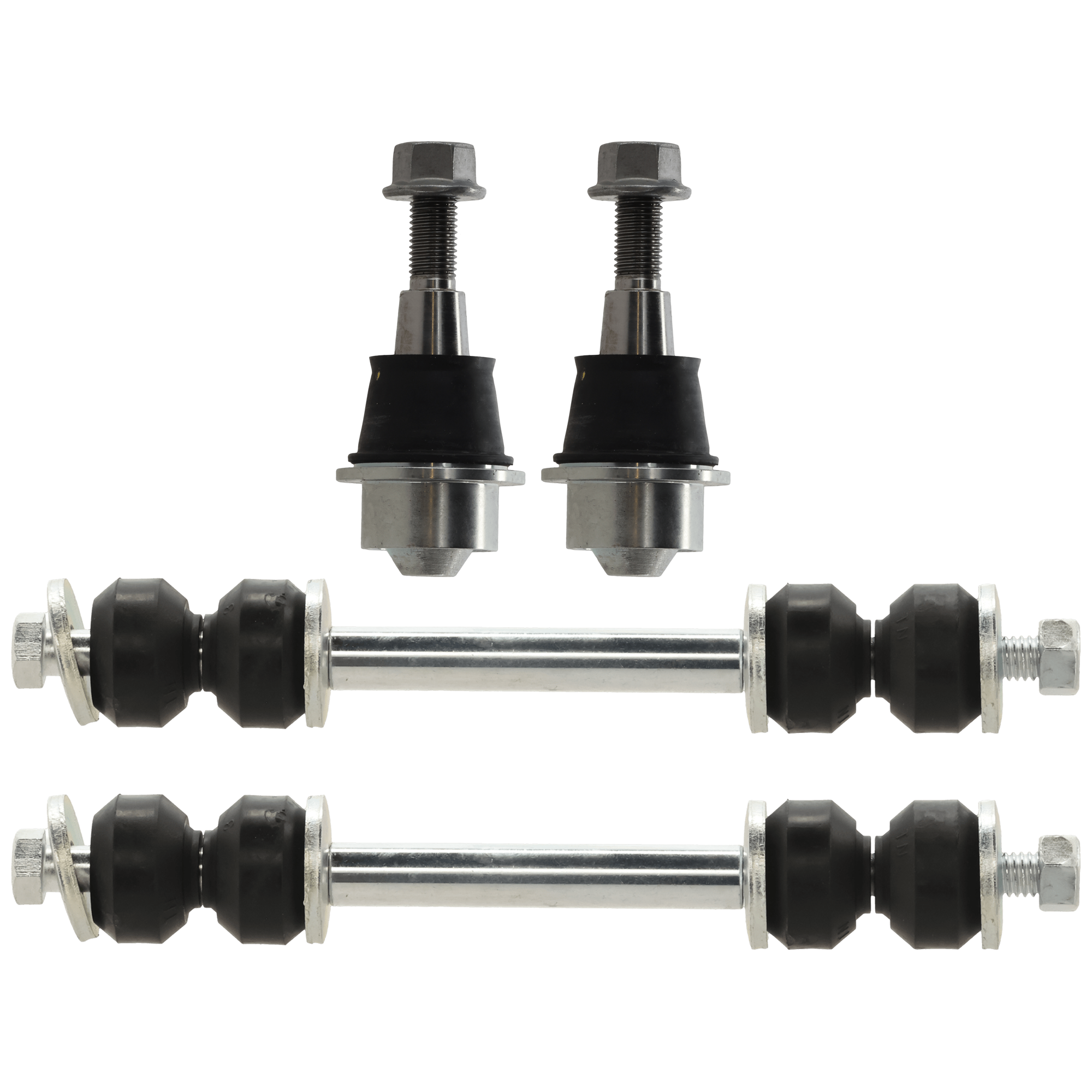 AM ESCALADE ESCALADE ESV 16-16 FRONT BALL JOINT RH AND LH 4 pc kit with Sway Bar Link SKU KIT J051024 C66