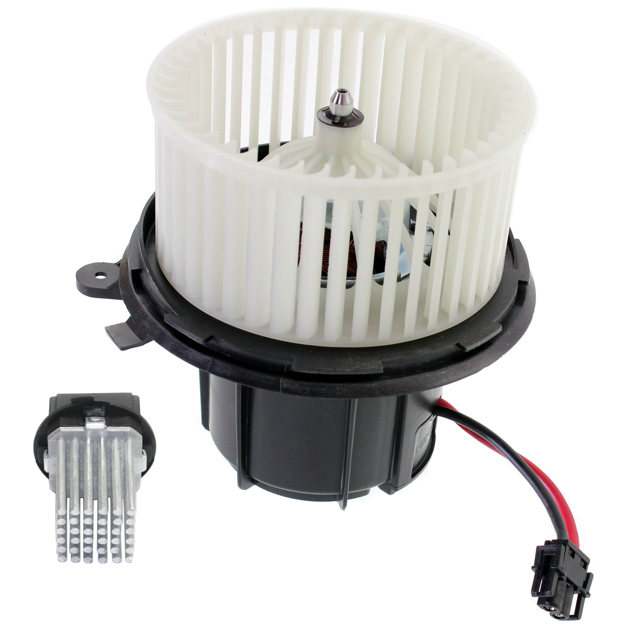 AM C CLASS 08-11 SLS AMG 12-14 BLOWER MOTOR 2 pc kit with Blower Motor Resistor SKU KIT J051917-10 OEM 2048200208-5369849-2048707710