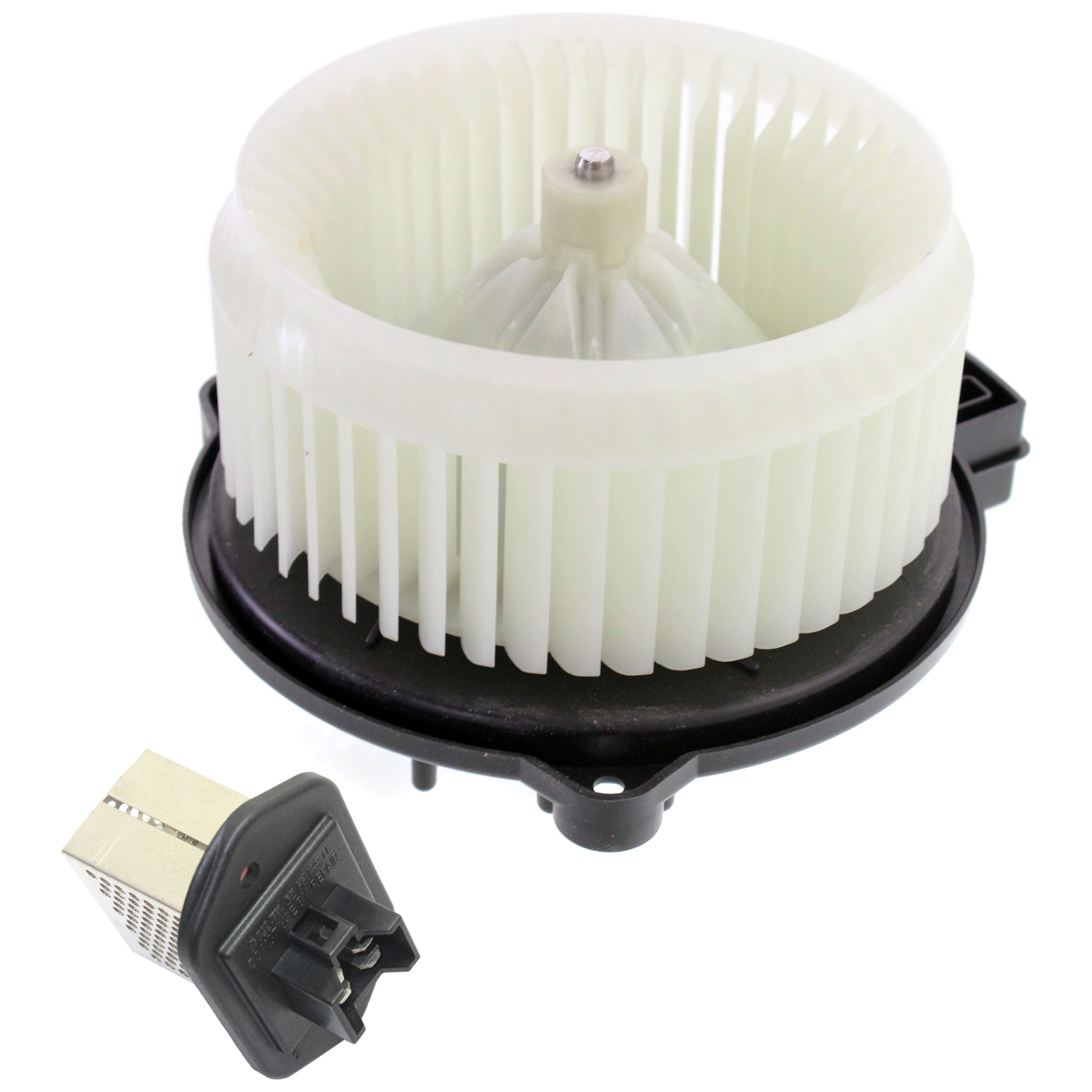 AM FIT 09-14 BLOWER MOTOR 2 pc kit with Blower Motor Resistor SKU KIT J051917-16 OEM 79310TF0G01-20430-973549-53698