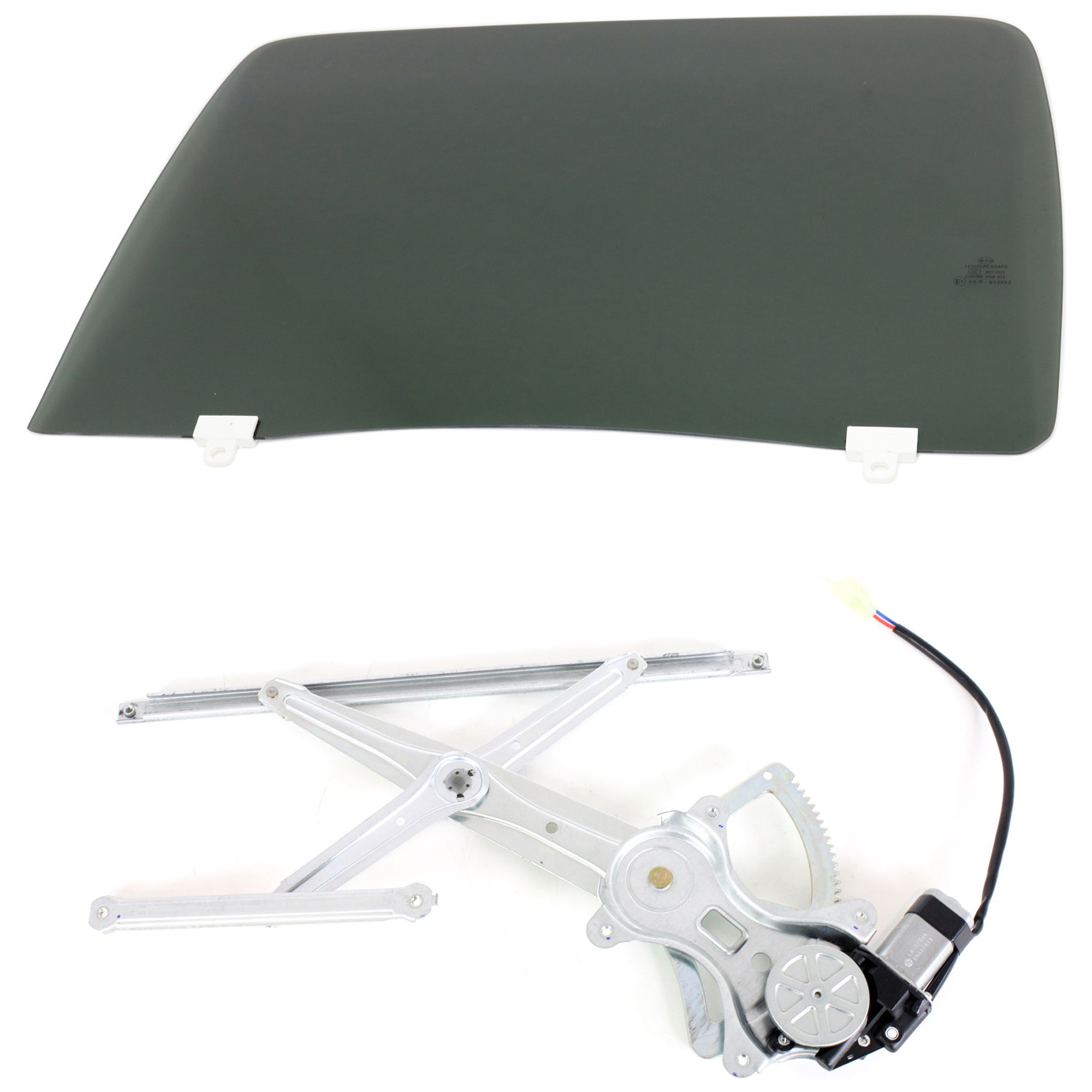 AM TACOMA 05-15 REAR DOOR GLASS LH 2 pc Kit with Window Regulator SKU KIT J070717-44 Partslink TO1350167 OEM 6810404030 FD22404YPYN 6980204