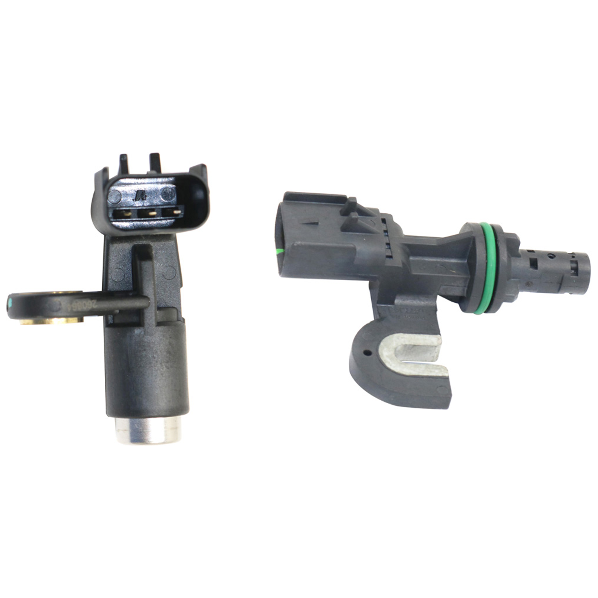 AM WRANGLER 08-11 CRANKSHAFT POSITION SENSOR 2 pc Kit Standard Transmission with Camshaft Position Sensor SKU KIT J083018-18 OEM 73338-96265-147646-147655-7147