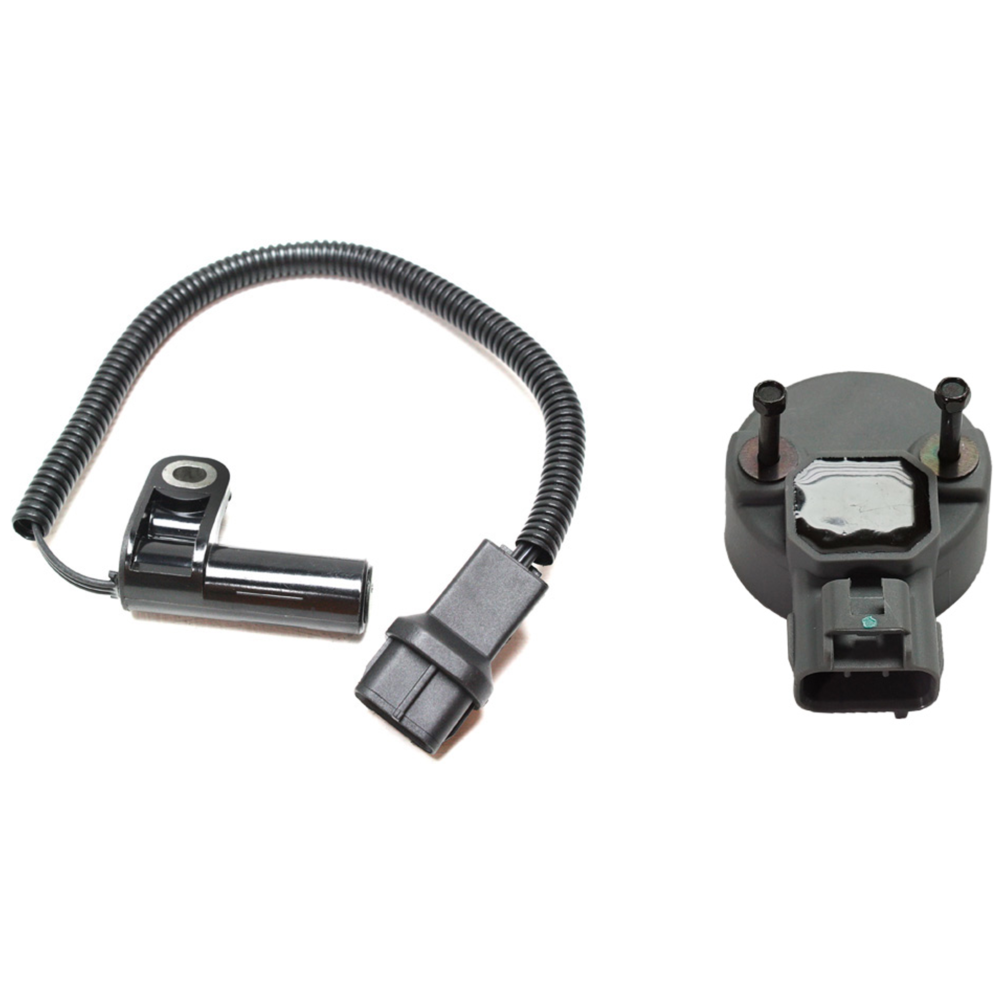 AM GRAND CHEROKEE 99-04 WRANGLER 00-02 CRANKSHAFT POSITION SENSOR 2 pc Kit with Camshaft Position Sensor SKU KIT J083018-19 OEM 56027868-73735-96167-147644-68