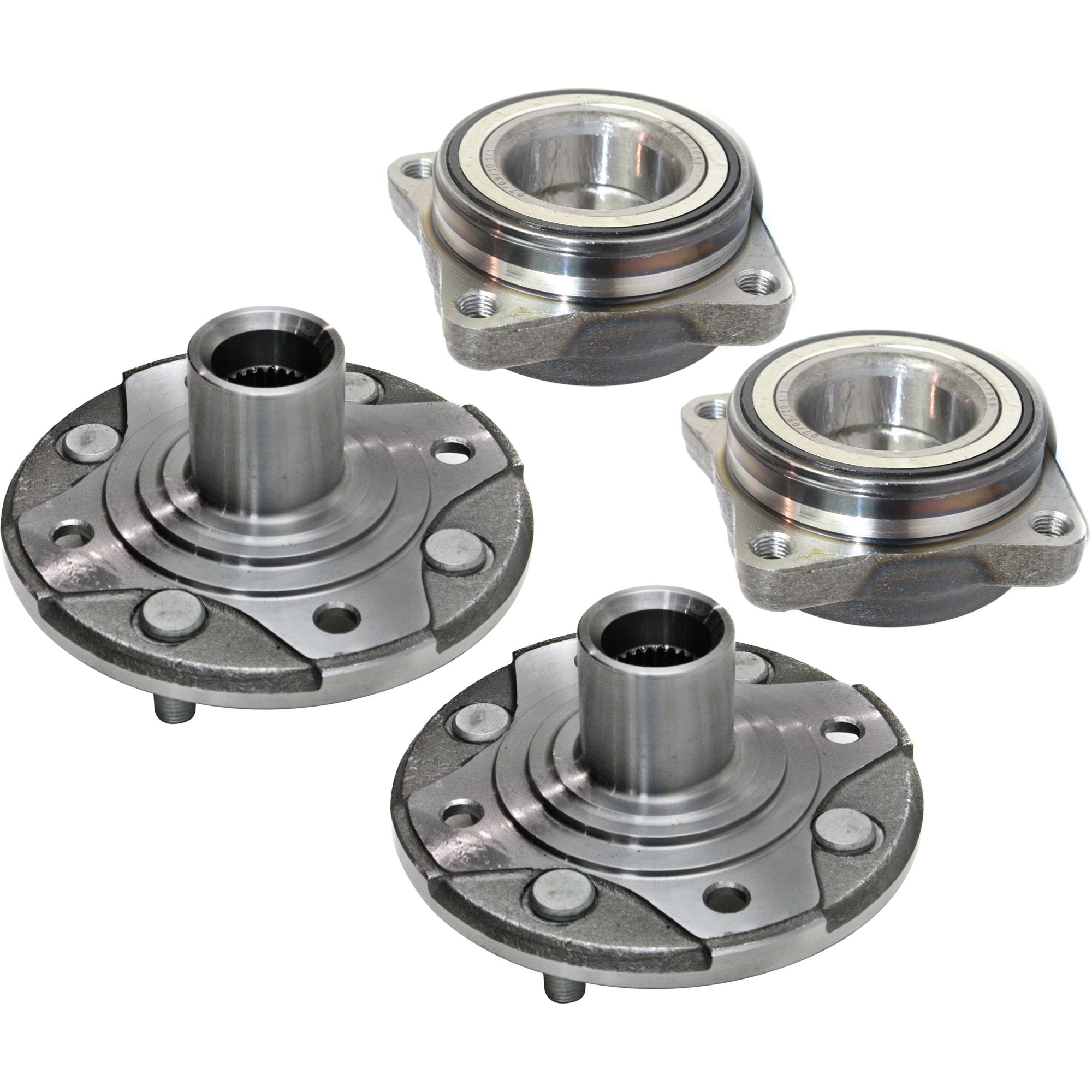 AM ACCORD 90-97 CL 97-97 FRONT HUB ASSEMBLY RH AND LH 4 Studs 4 pc Kit Front Wheel Drive w Wheel Bearings SKU KIT J092322-39 OEM 44600SM4020-50003-513098-51410