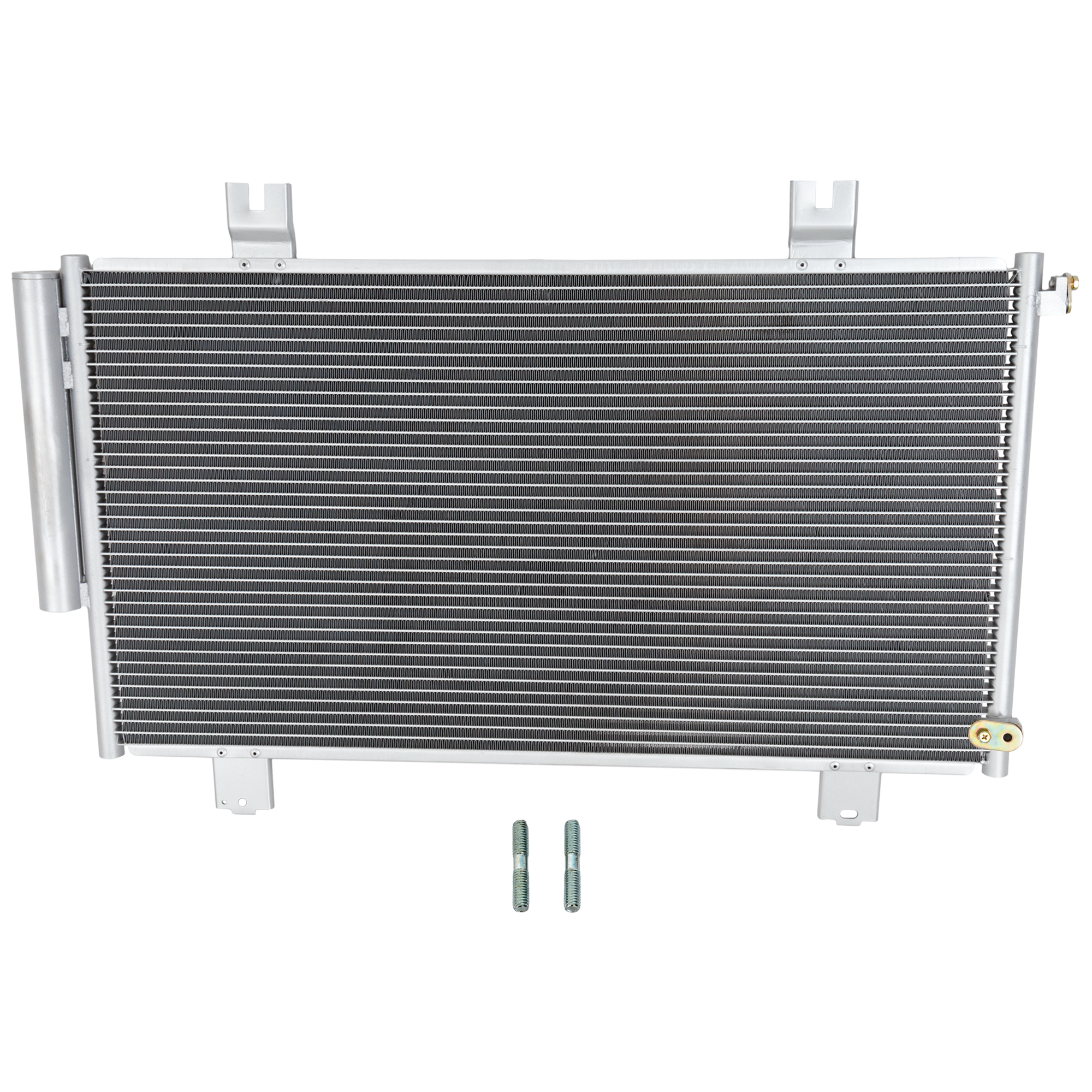 AM HR V 23-25 A C CONDENSER 5mm w Receiver Drier SKU KVAC30257 Partslink HO3030177 OEM 801003W0A01