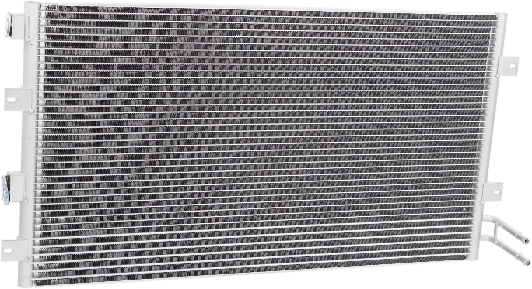 AM SEBRING 01-04 A C CONDENSER w Trans Cooler Convertible Sedan SKU KVAC3264 Partslink CH3030195 OEM 5096228AA