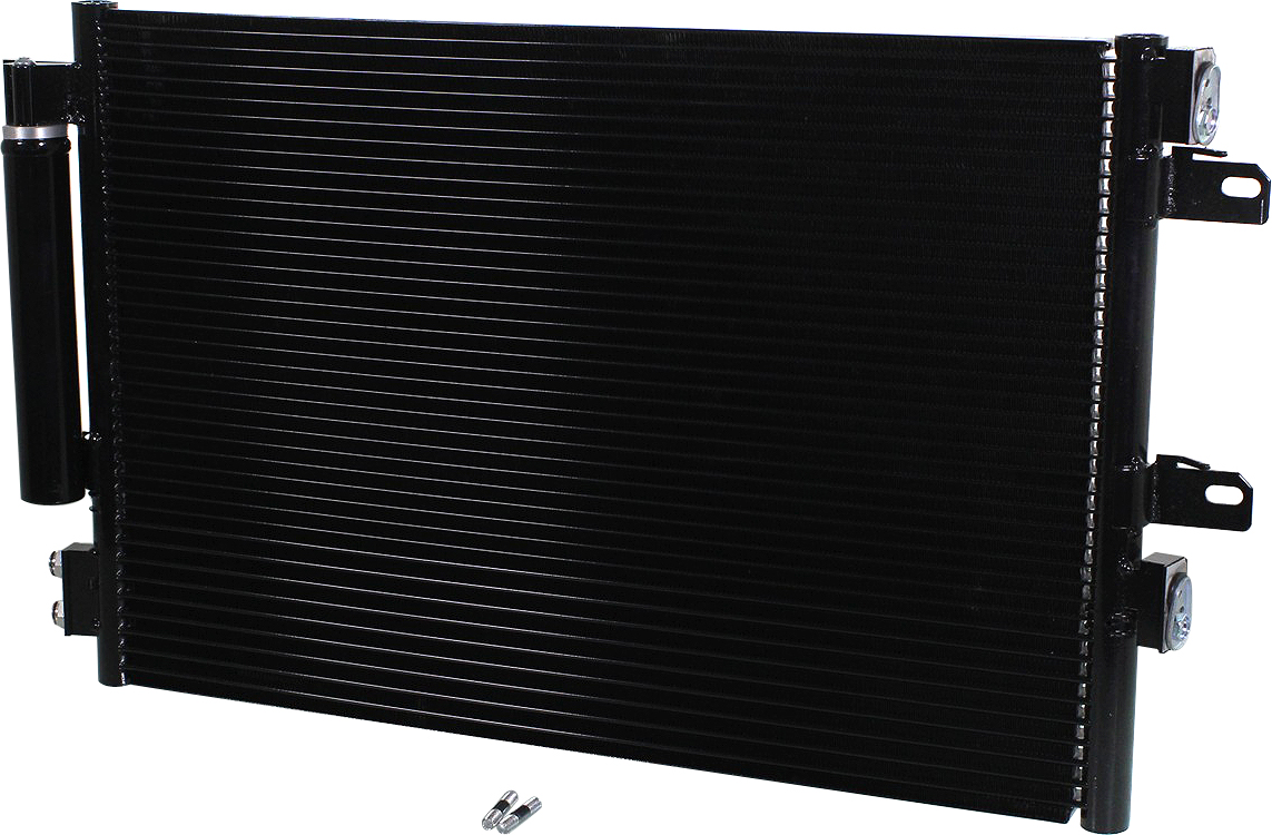 AM PATRIOT 07-17 A C CONDENSER Automatic Transmission w Transmission Oil Cooler w Drier Type 1 SKU KVAC3982 Partslink CH3030246 OEM 68078975AB