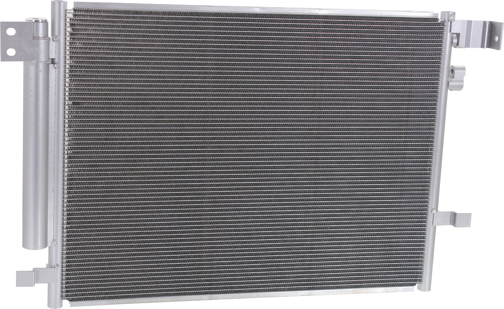 AM ATS 13-15 A C CONDENSER Automatic Transmission w Standard Duty Cooling Manual Transmission w o Transmission Oil Cooler Coupe Sedan SKU KVAC4222 Partslink GM3030300 OEM 22966150