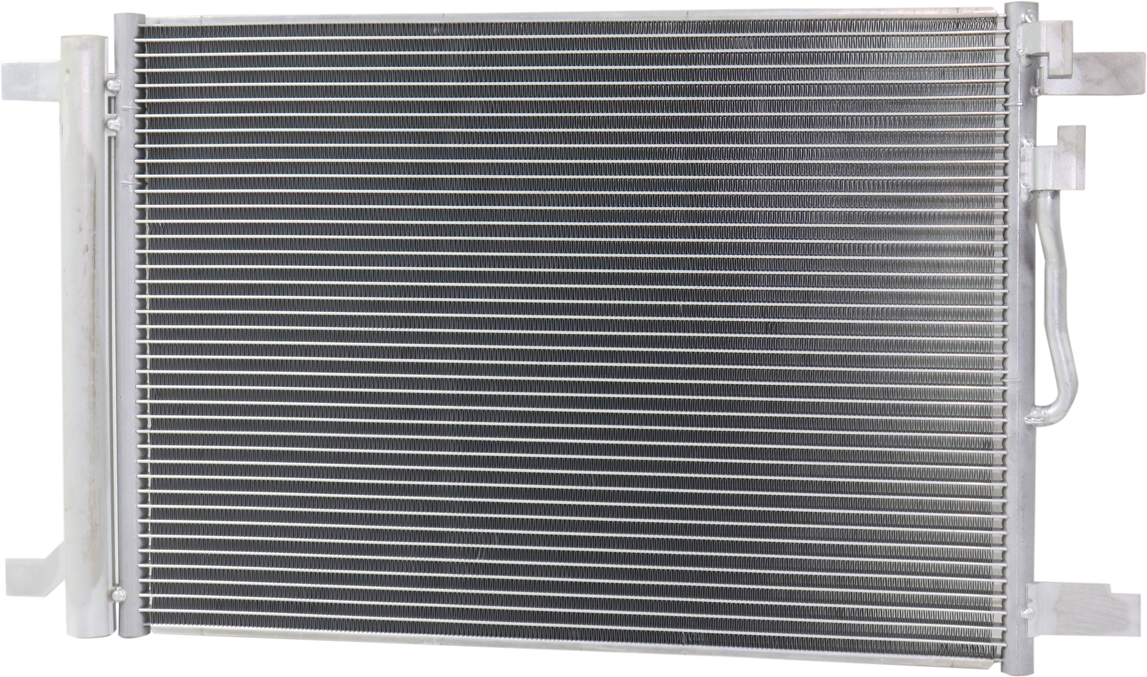 AM GTI 15-23 TAOS 22-23 GOLF 15-21 A C CONDENSER Assembly w Receiver Drier SKU KVAC4513 Partslink VW3030138 VW3030135 OEM 5QM816411B 5Q0816411AR