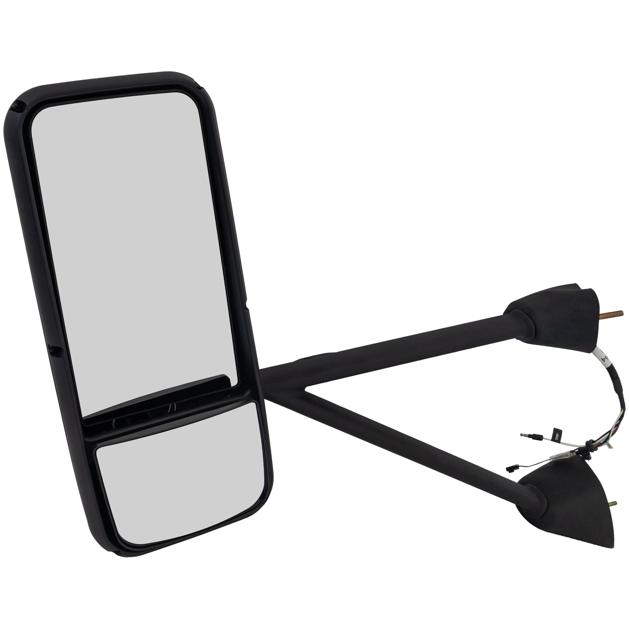 AM KENWORTH T800-90-13 MIRROR LH Power Heated Paintable w Arm w Temp Sensor SKU KW01EL HD OEM 10618