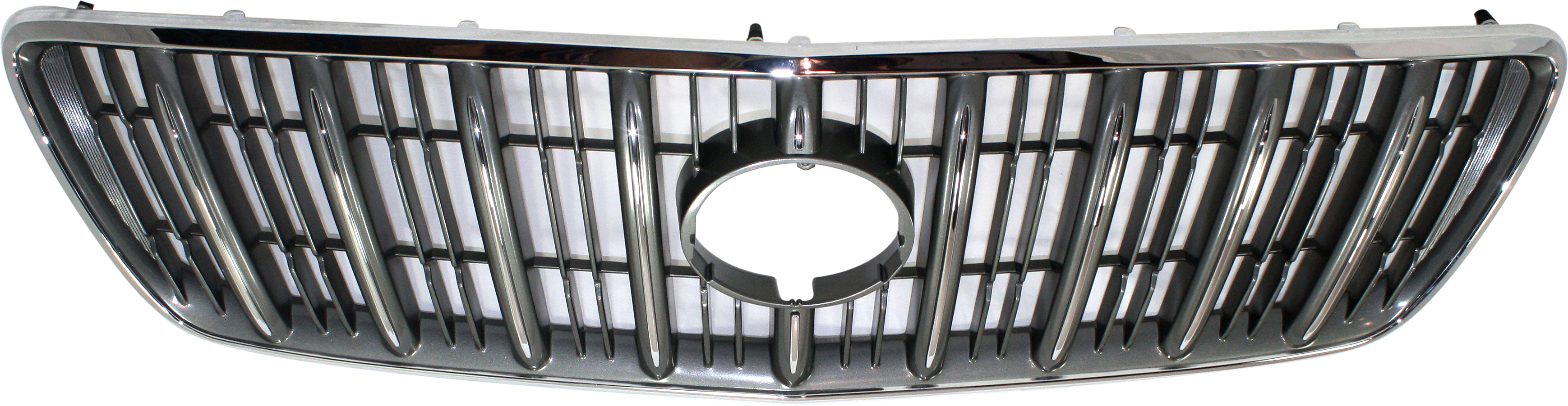 AM RX300-00-03 GRILLE Vertical Bar Gray Shell and Insert From 7-00 SKU L070109 Partslink LX1200109 OEM 5311148020