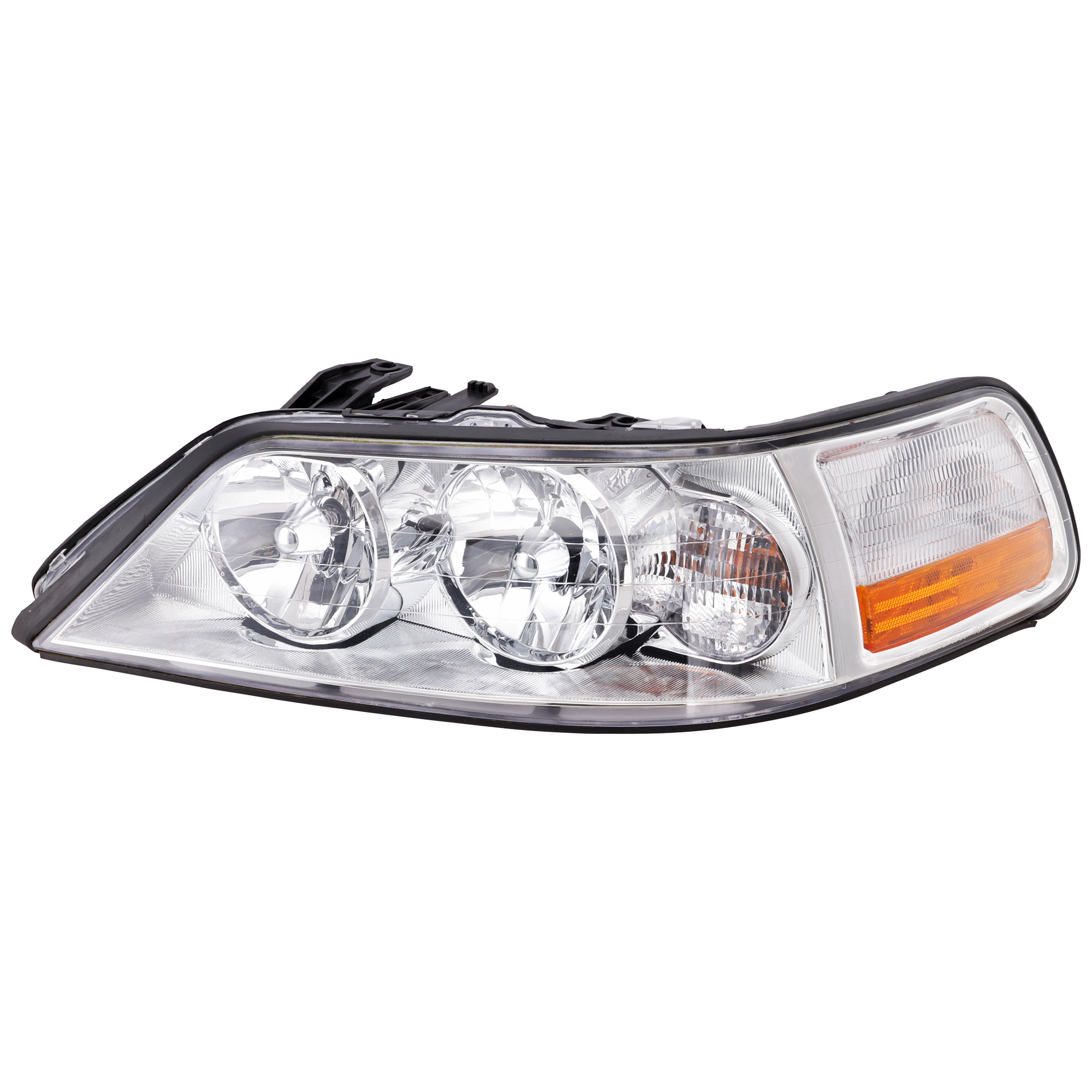 AM TOWN CAR 05-11 HEAD LAMP LH Assembly Halogen SKU L100114 Partslink FO2502214 OEM 6W1Z13008AB