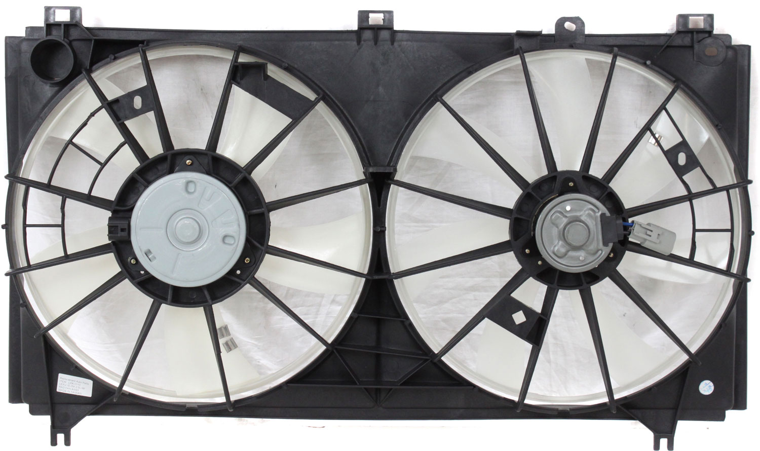 AM IS250-06-13 RADIATOR FAN ASSEMBLY Dual Type 2.5L Eng SKU L160906 Partslink LX3120101 OEM 1636374340 PFM