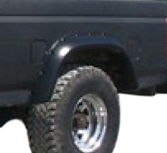 AM Ford Cut Out Fender Flare Rear Pair Dura Flex R 2000 ABS Material SKU L222001211