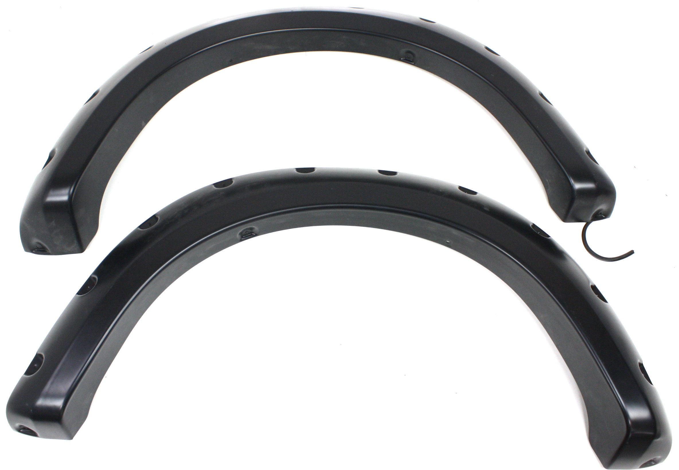 AM Ford Cut Out Fender Flare Rear Pair Dura Flex R 2000 ABS Material SKU L222007402