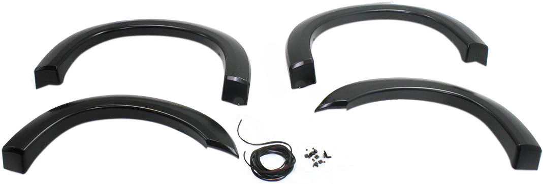 AM Ford Extend A Fender Flare Set of 4 Dura Flex R 2000 ABS Material SKU L222092802