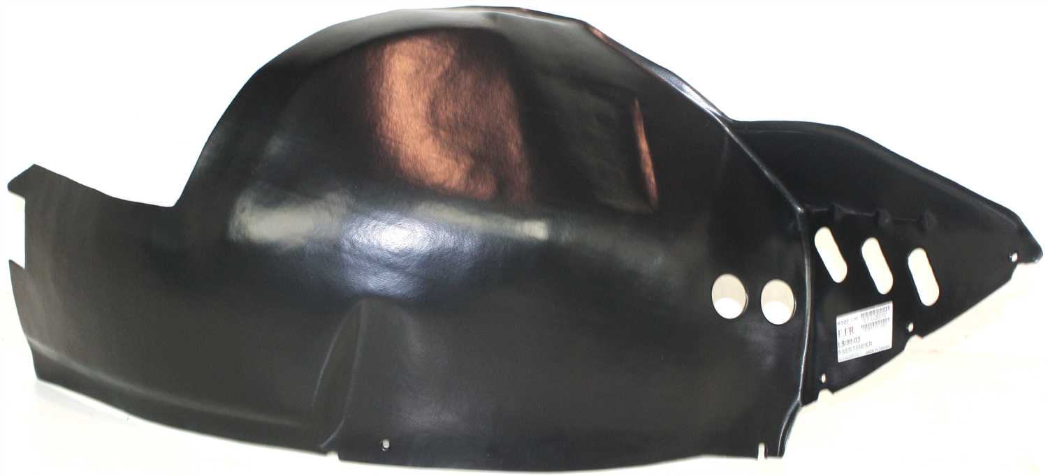 AM LS 00-03 FRONT FENDER LINER RH Front Section SKU L222131 Partslink FO1711106 OEM XW4Z16102BA