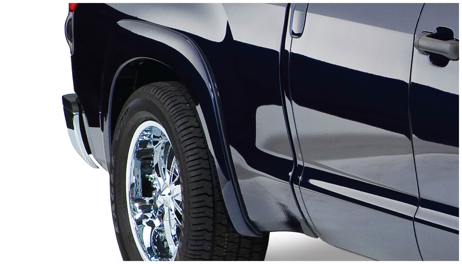 AM Toyota OE Style Fender Flare Rear Pair Dura Flex R 2000 ABS Material SKU L223002002