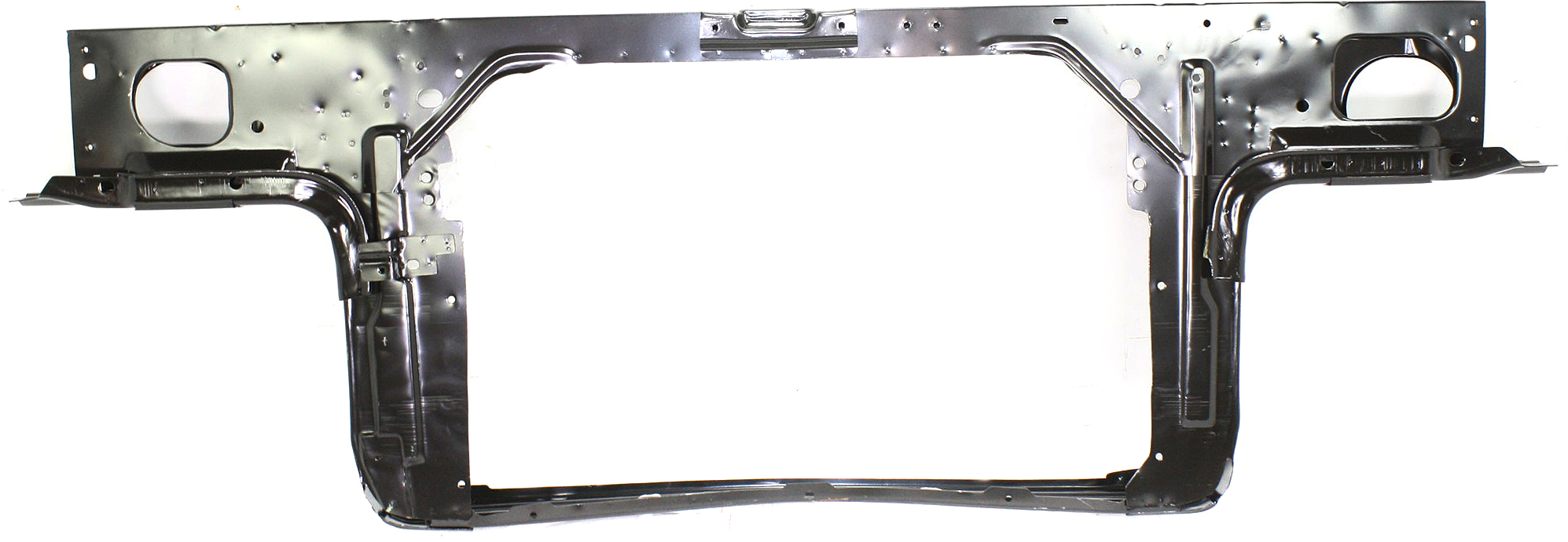 AM TOWN CAR 98-02 RADIATOR SUPPORT Assembly Black Steel SKU L250102 Partslink FO1225153 OEM 1W1Z16138AA