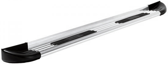 AM Trail Runners 54 Extruded Alum Running Board Brite SKU L32291111