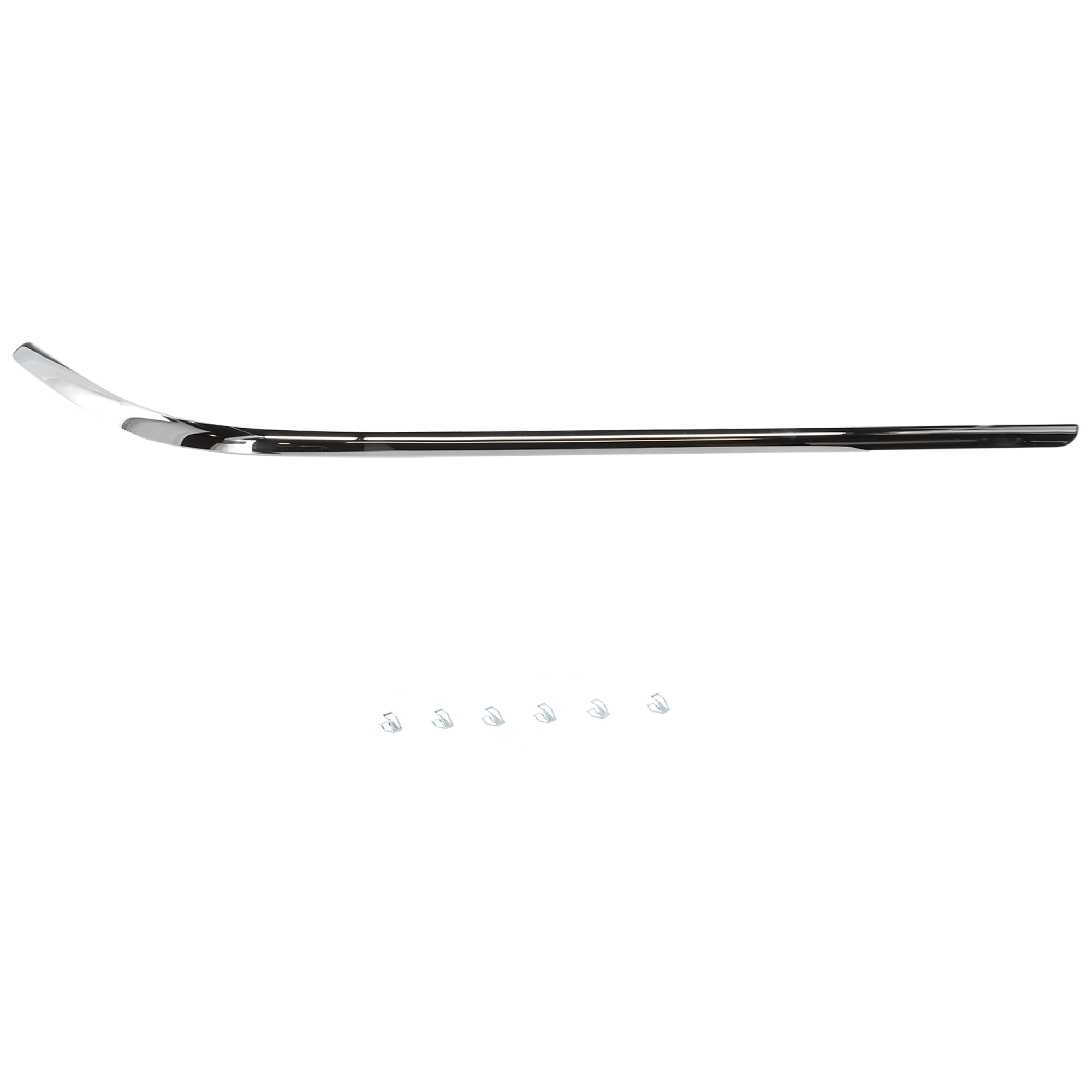 AM TOWN CAR 03-11 REAR BUMPER MOLDING RH Plastic Chrome SKU L763701 Partslink FO1159152 OEM 3W1Z17C830AA
