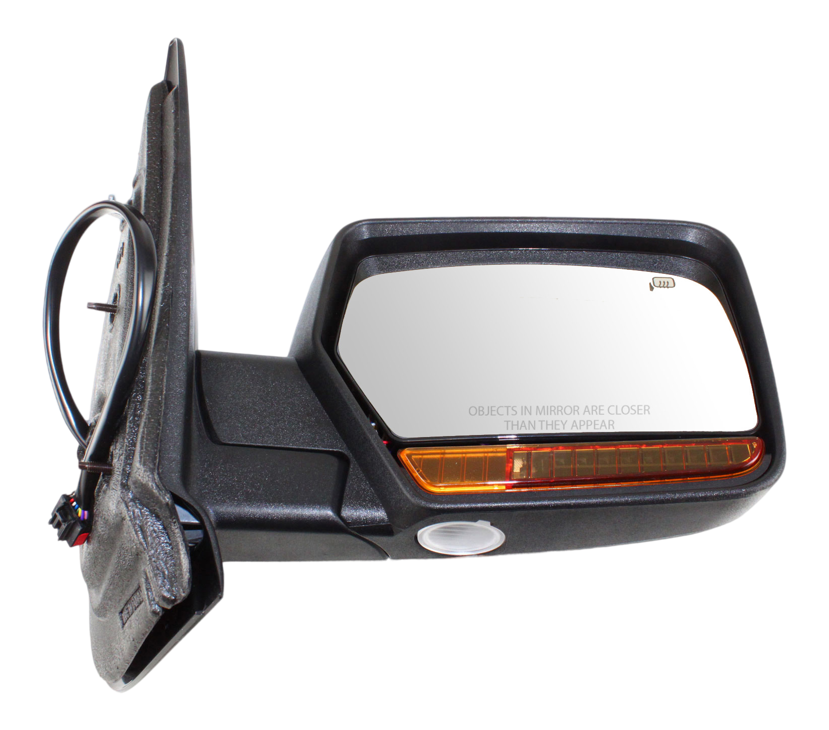 AM EXPEDITION NAVIGATOR 09-10 MIRROR RH Non Towing Power Power Folding Heated Chrome w In housing Signal Light and Memory No Auto dimming and BSD SKU LN16CR S Partslink FO1321392 FO1321365 OEM 9L7Z17682AA 9L1Z17682AA
