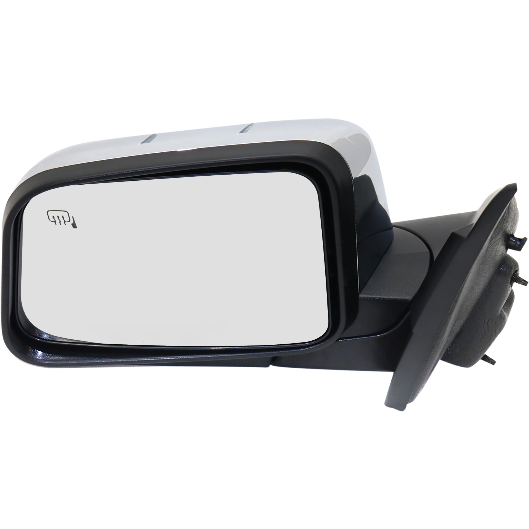 AM MKX 07-07 MIRROR LH Power Manual Folding Heated Chrome w Puddle Light No Memory SKU LN23CL Partslink FO1320475 OEM 7A1Z17683AB