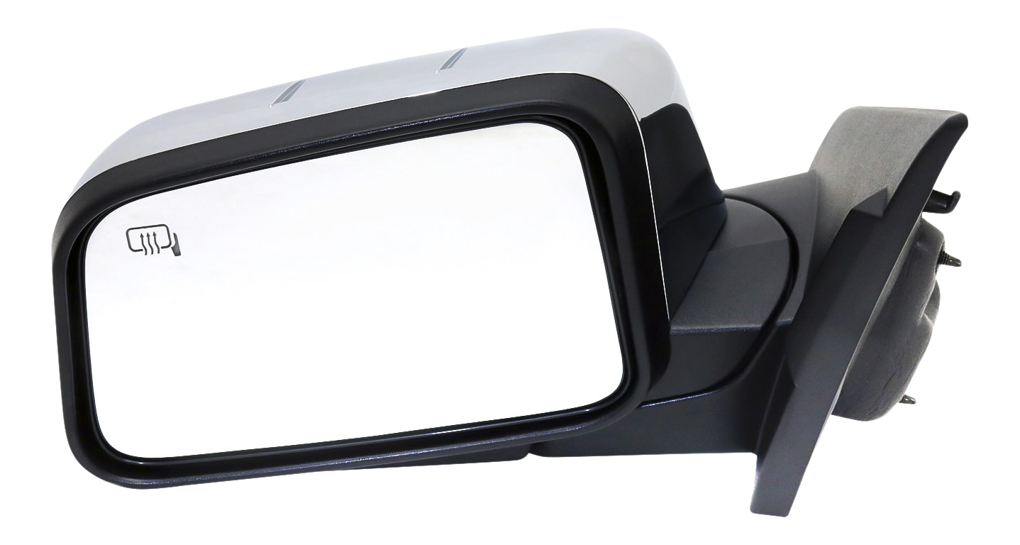 AM MKX 07-07 MIRROR LH Power Manual Folding Heated Chrome w Puddle Light Memory SKU LN24CL Partslink FO1320466 OEM 7A1Z17683BB