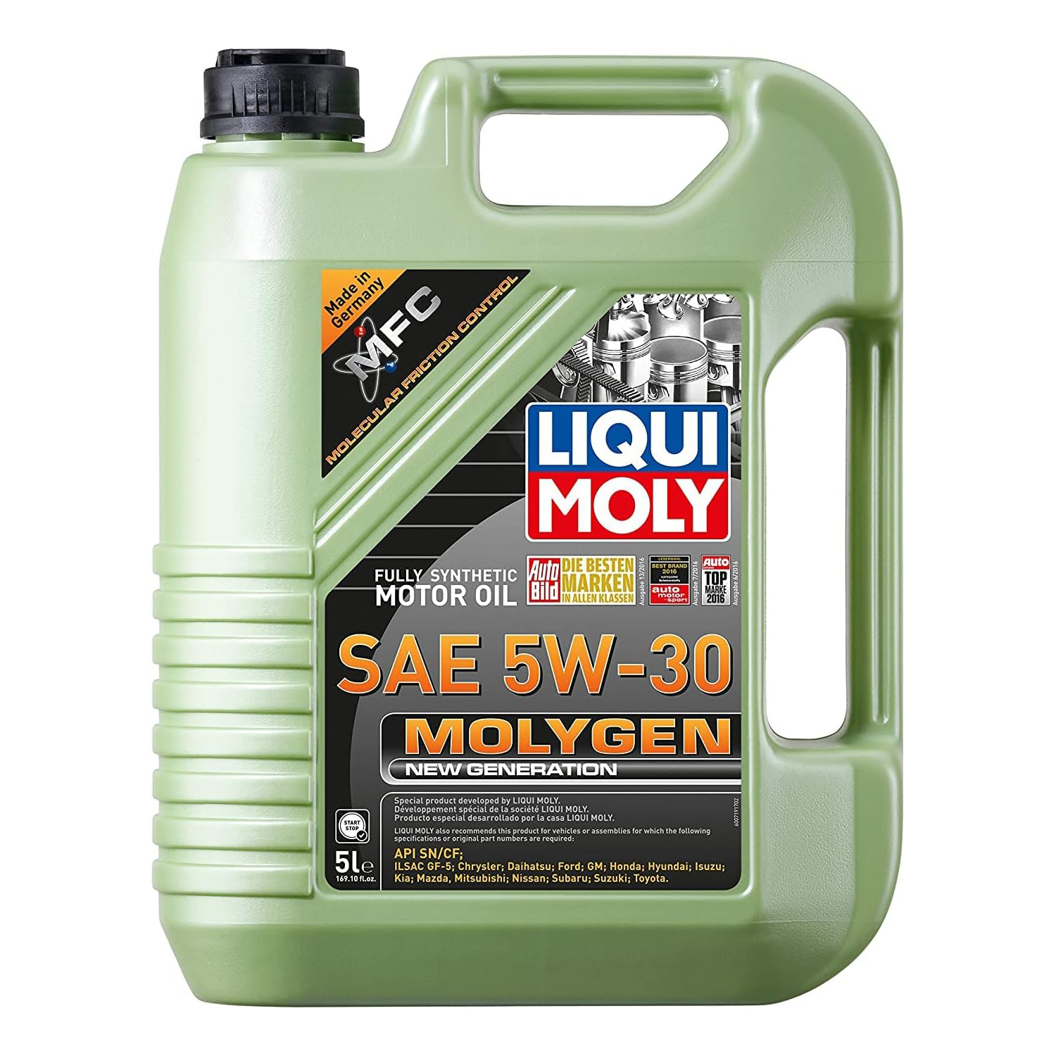 AM Molygen New Generation 5W 30 SKU LQM20228