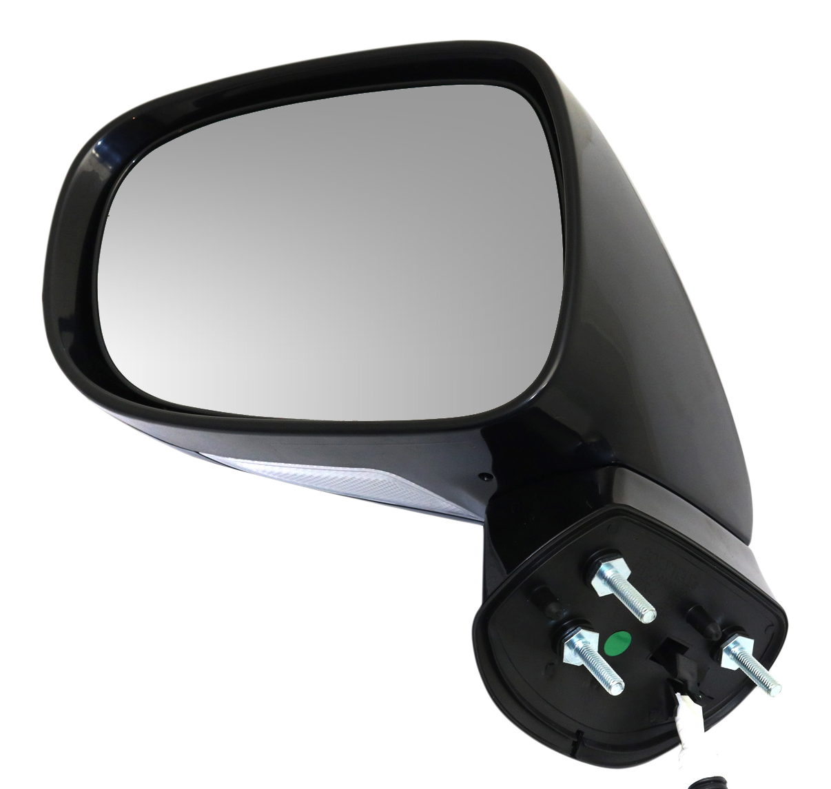 AM ES350-08-09 MIRROR LH Power Manual Folding Heated Paintable w Memory No Auto dimming BSD and Signal Light SKU LX31EL Partslink LX1320134 OEM 8790633140C0