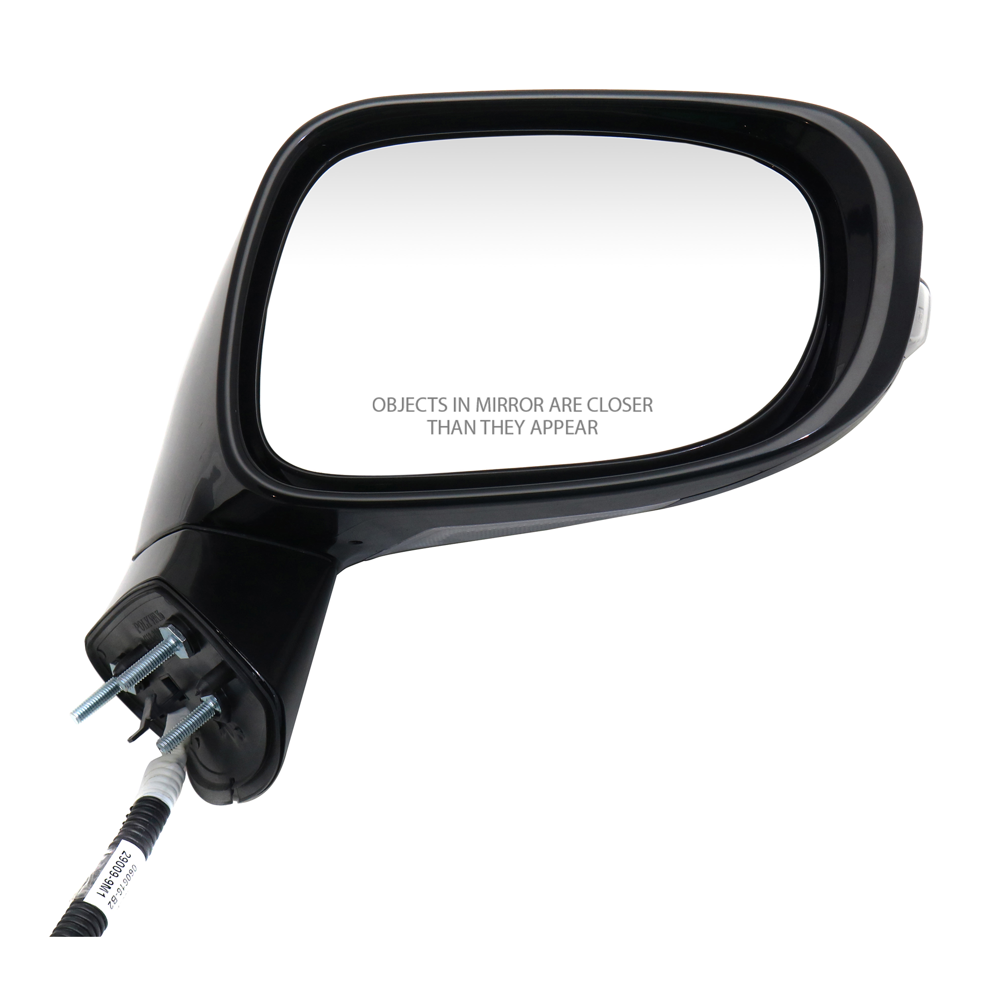 AM ES350-10-12 MIRROR RH Power Manual Folding Heated Paintable w In housing Signal Light and Memory No Auto dimming and BSD SKU LX32ER S Partslink LX1321135 OEM 8791033881C0