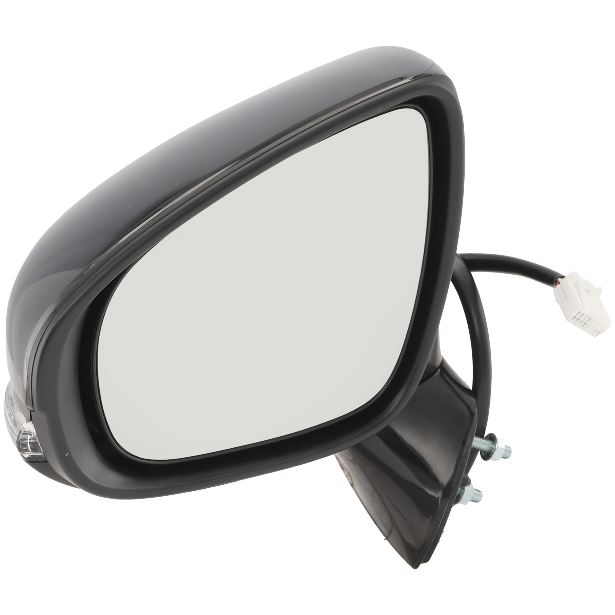 AM ES300H ES350-13-15 MIRROR LH Power Manual Folding Heated Paintable w In housing Signal Light No Auto dimming BSD and Memory SKU LX33EL S Partslink LX1320133 OEM 8794033A71C0-8794033A70C0