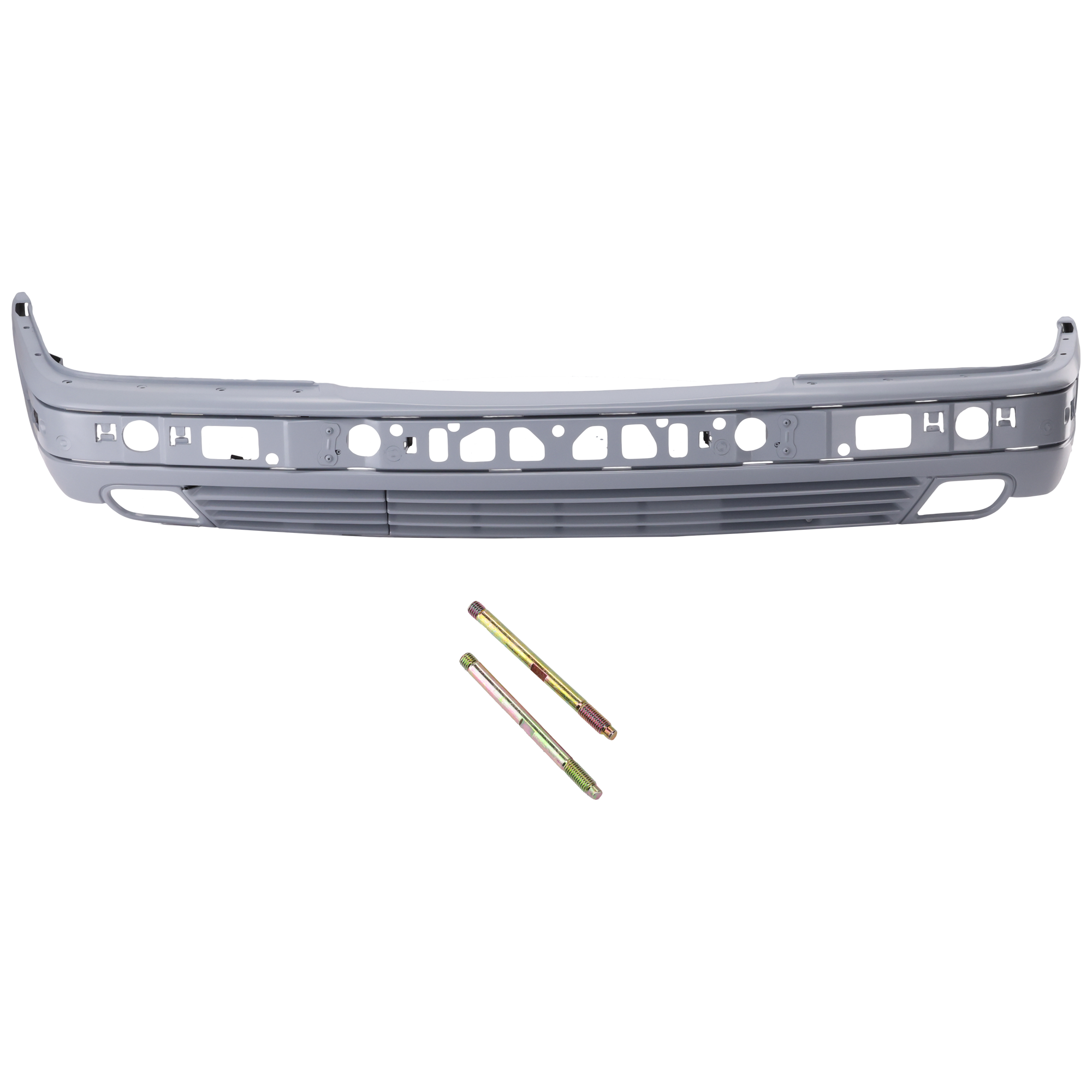 AM E CLASS 96-99 FRONT BUMPER COVER Primed w o Sport Pkg 210 Chassis SKU M010304 Partslink MB1000116 OEM 2108805870