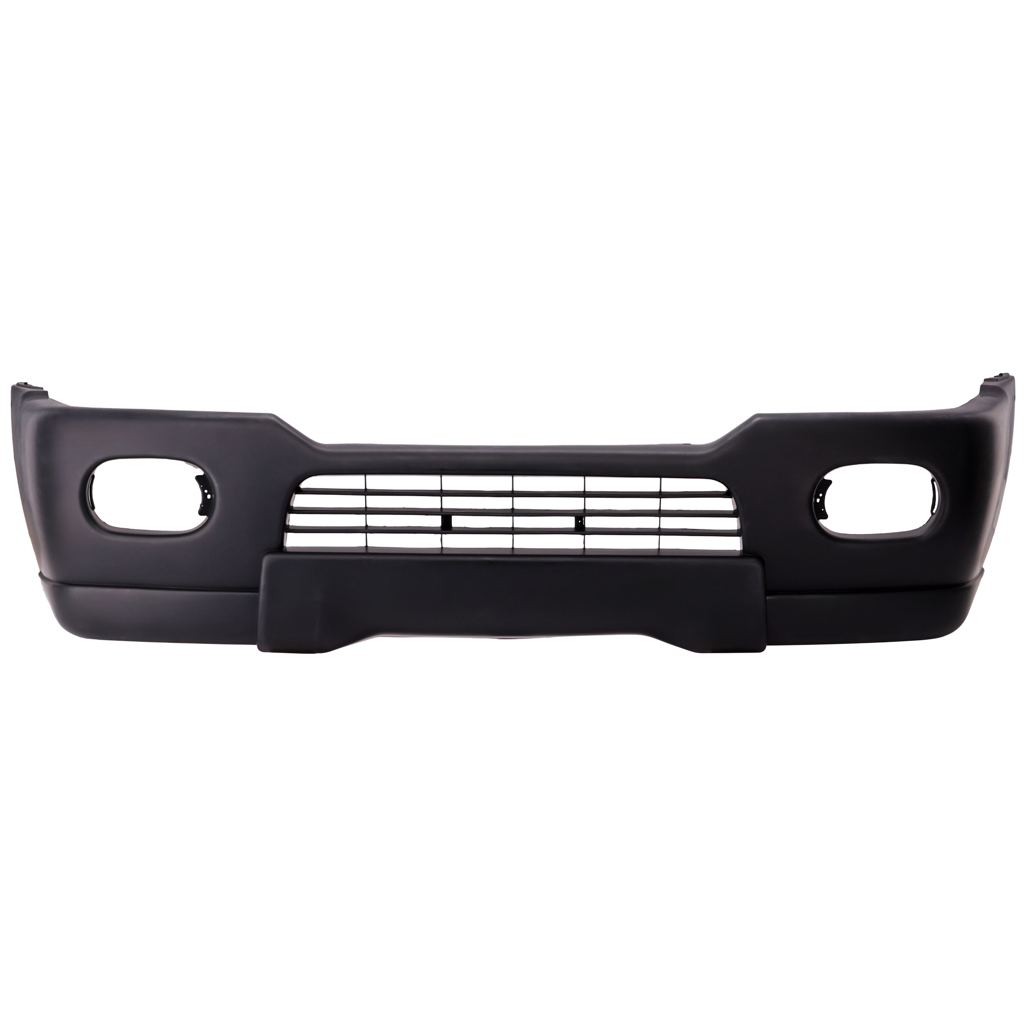 AM MONTERO SPORT 00-04 FRONT BUMPER COVER Primed w Fender Flare Holes SKU M010307P Partslink MI1000315 OEM MR496688