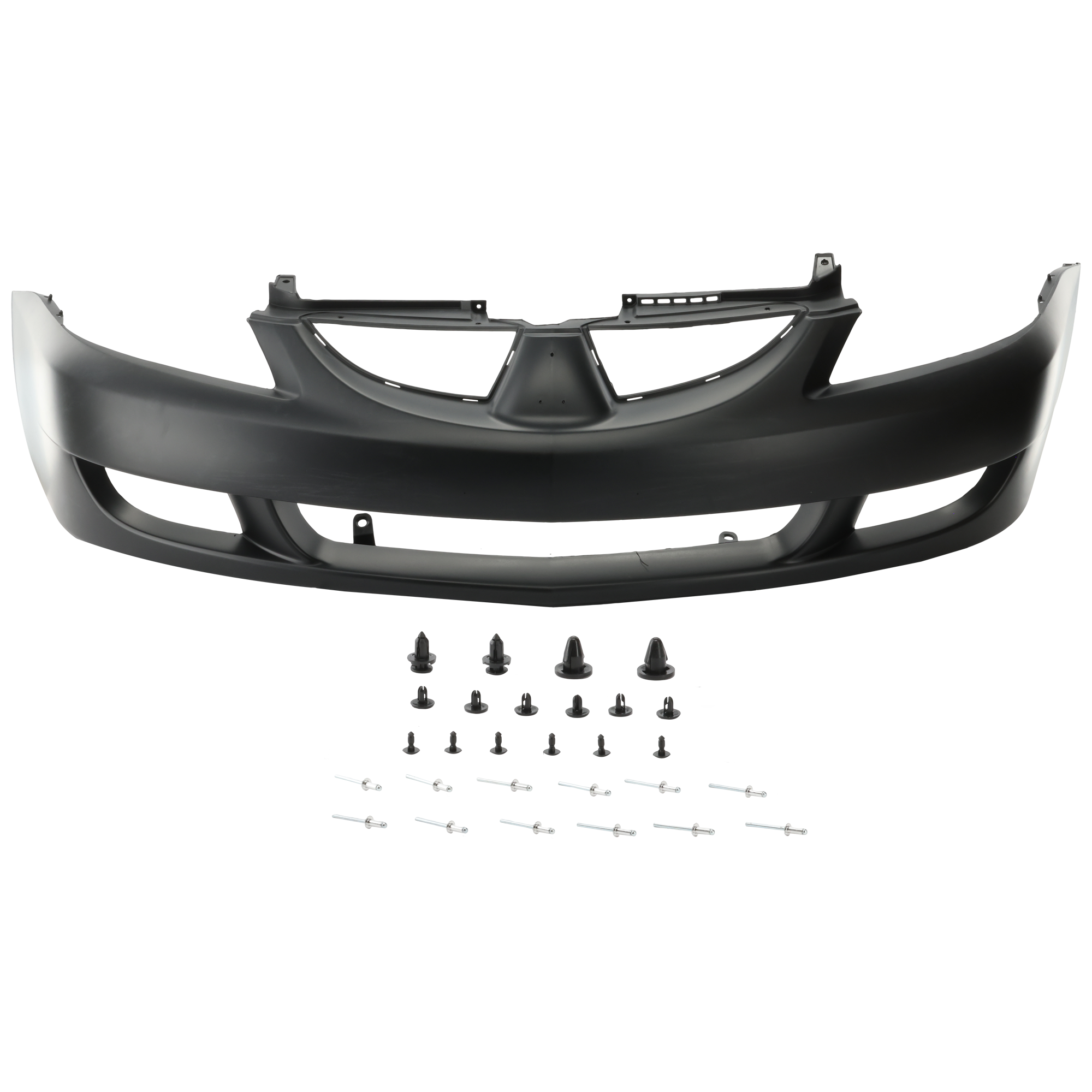 AM LANCER 04-05 FRONT BUMPER COVER Primed SKU M010345P Partslink MI1000310 OEM MN161540BA