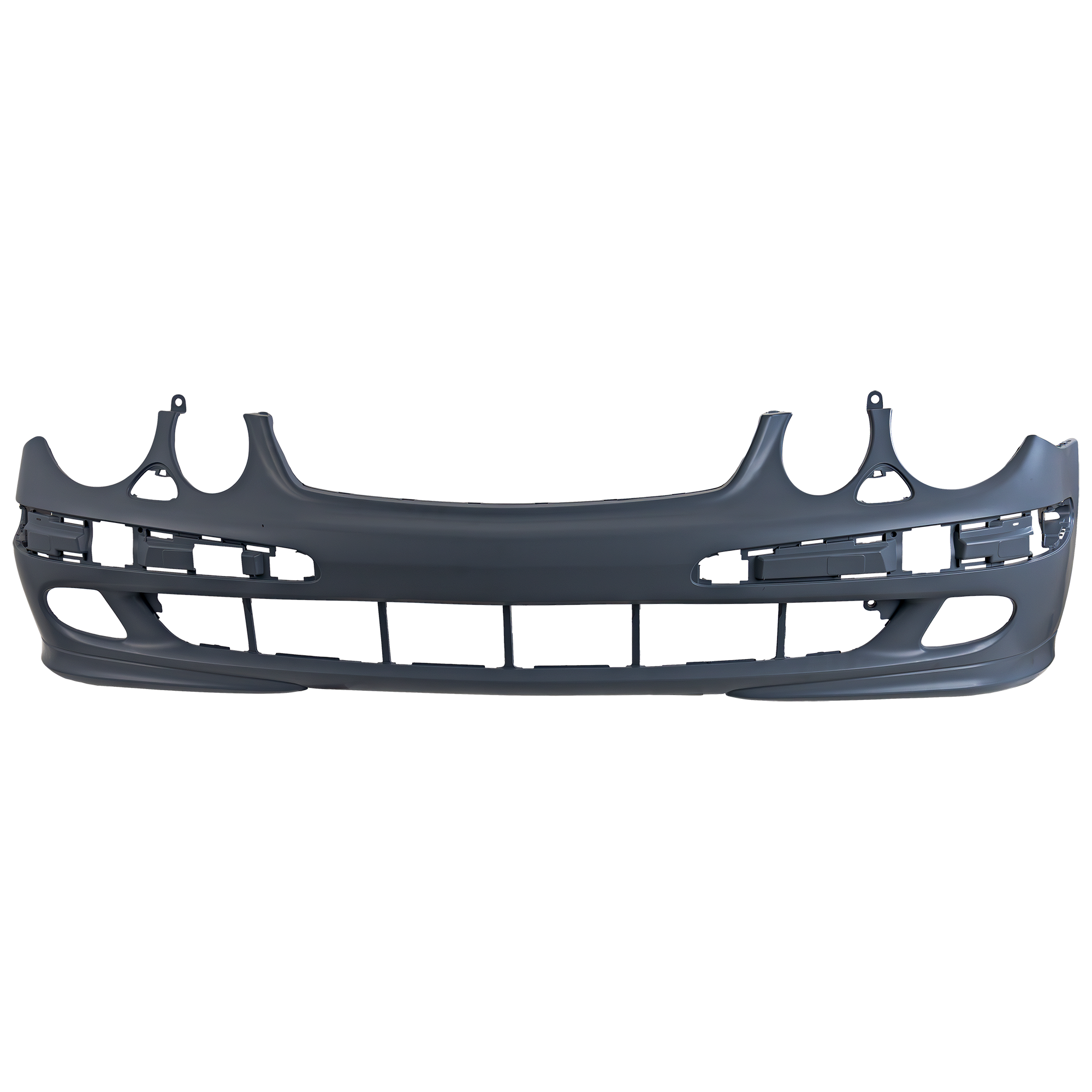 AM E CLASS 03-06 FRONT BUMPER COVER Primed w HLW w Avantgarde Pkg. w o AMG Styling Pkg. 211 Chassis SKU M010346P Partslink MB1000227 OEM 2118800240