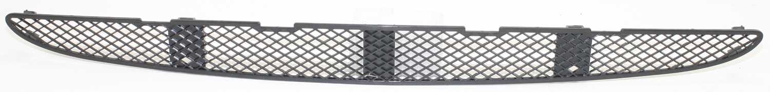 AM S CLASS 00-00 FRONT BUMPER GRILLE Center Black 220 Chassis w o Sport Pkg SKU M015301 Partslink MB1036112 OEM 2208850023