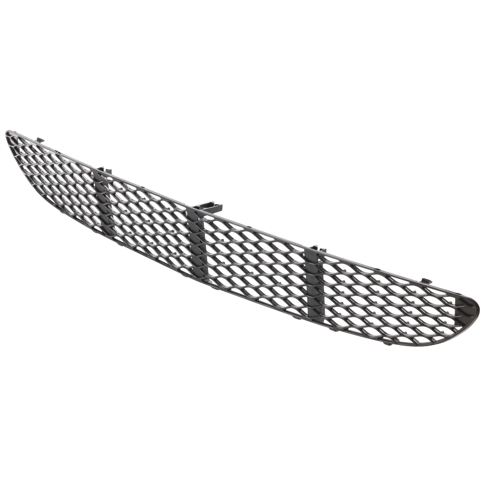 AM E CLASS 03-06 FRONT BUMPER GRILLE Center Txtd Blk E350 w o Sport and Appearance Pkg E320 CDI Model Sdn Wgn SKU M015313 Partslink MB1036106 OEM 2118850053