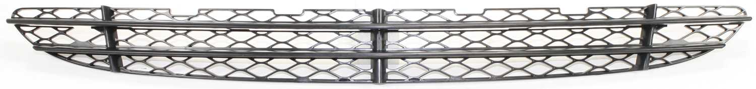 AM S CLASS 03-06 FRONT BUMPER GRILLE Center Black w o AMG Styling Pkg W220 chassis SKU M015315 Partslink MB1036108 OEM 2208851523