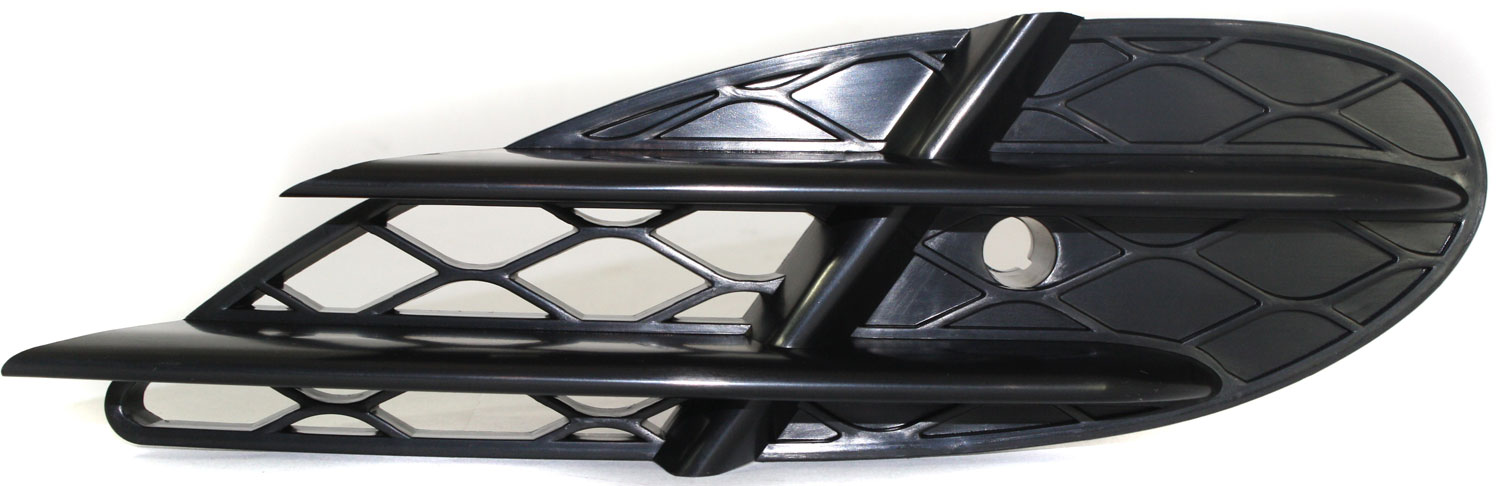 AM S CLASS 03-06 FRONT BUMPER GRILLE LH Outer Black w o AMG Styling Pkg W220 chassis SKU M015504 Partslink MB1038113 OEM 2208851323