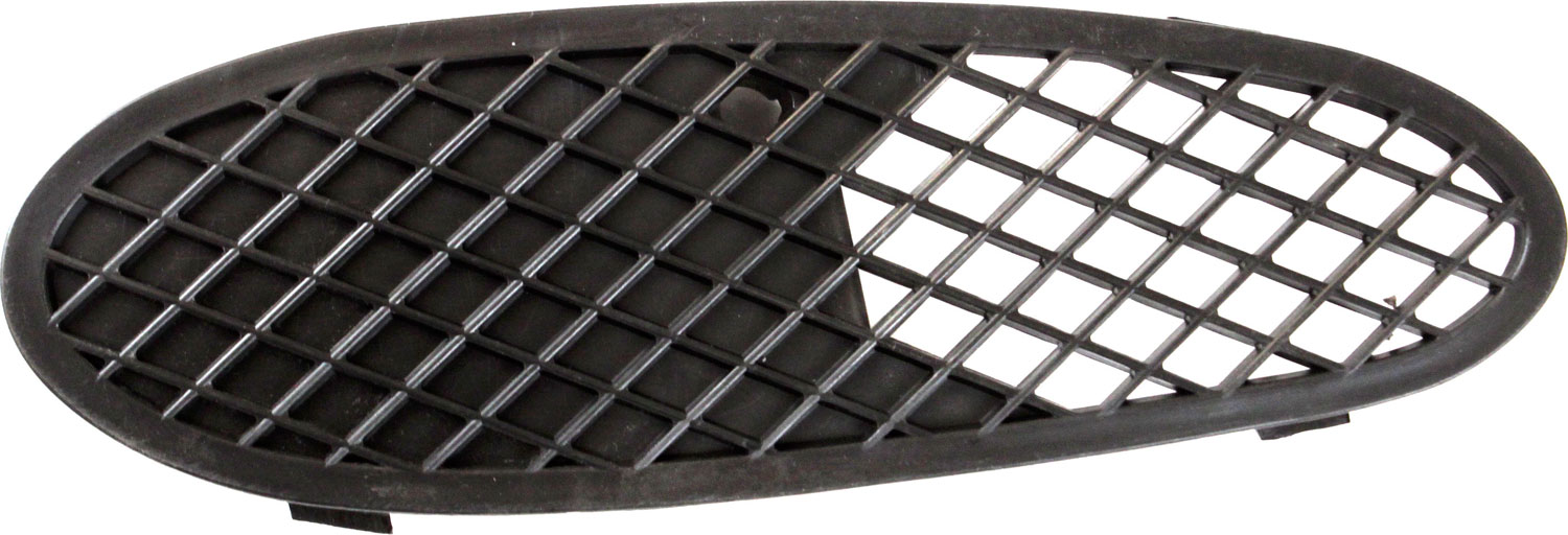 AM S CLASS 01-02 FRONT BUMPER GRILLE RH Outer Black w o Sport Pkg 220 Chassis SKU M015507 OEM 2208851223