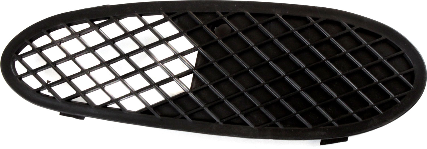 AM S CLASS 01-02 FRONT BUMPER GRILLE LH Outer Black w o Sport Pkg 220 Chassis SKU M015508 OEM 2208851123